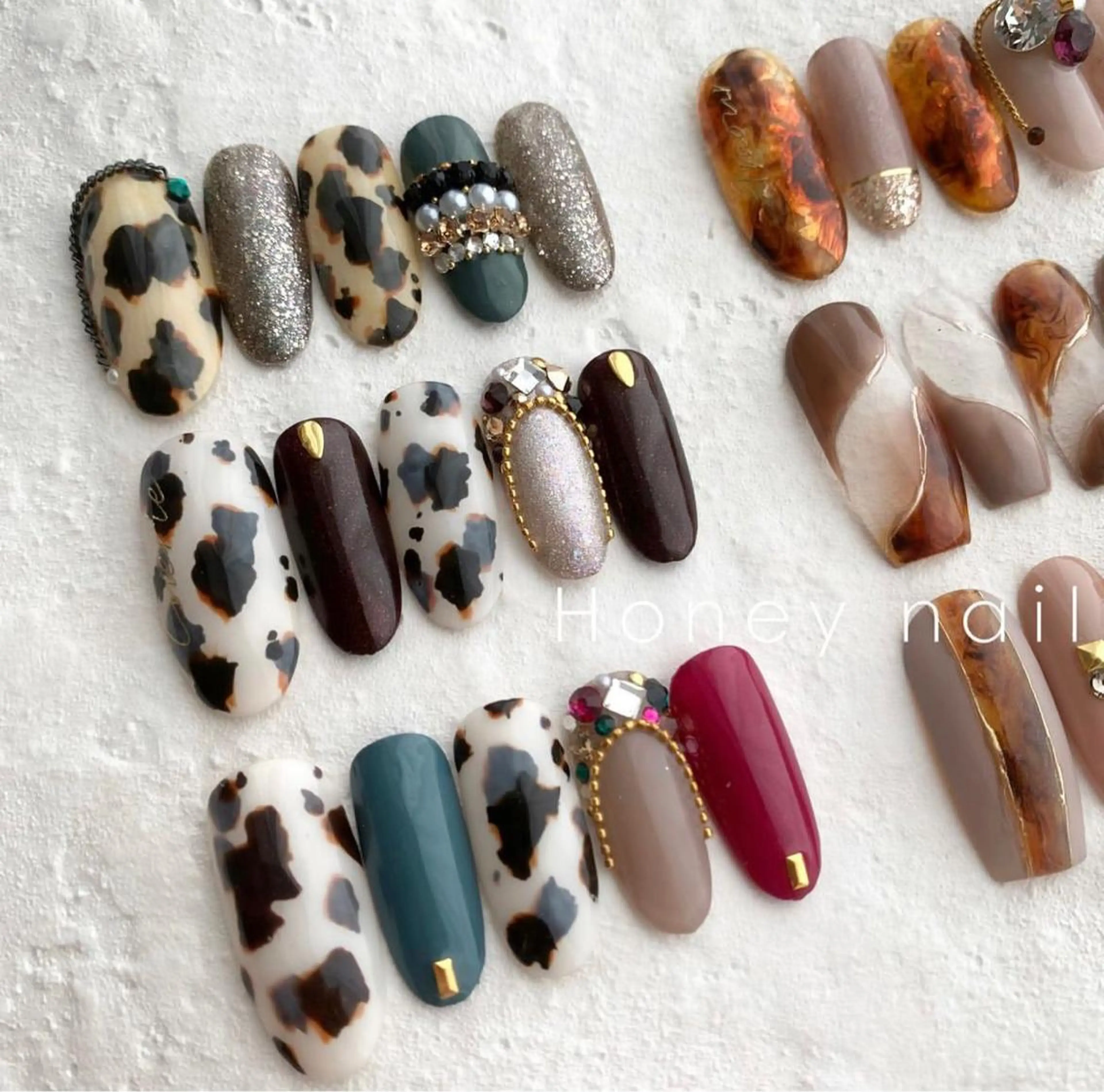 ネイル フィルイン専門 Honey nailのネイルデザイン