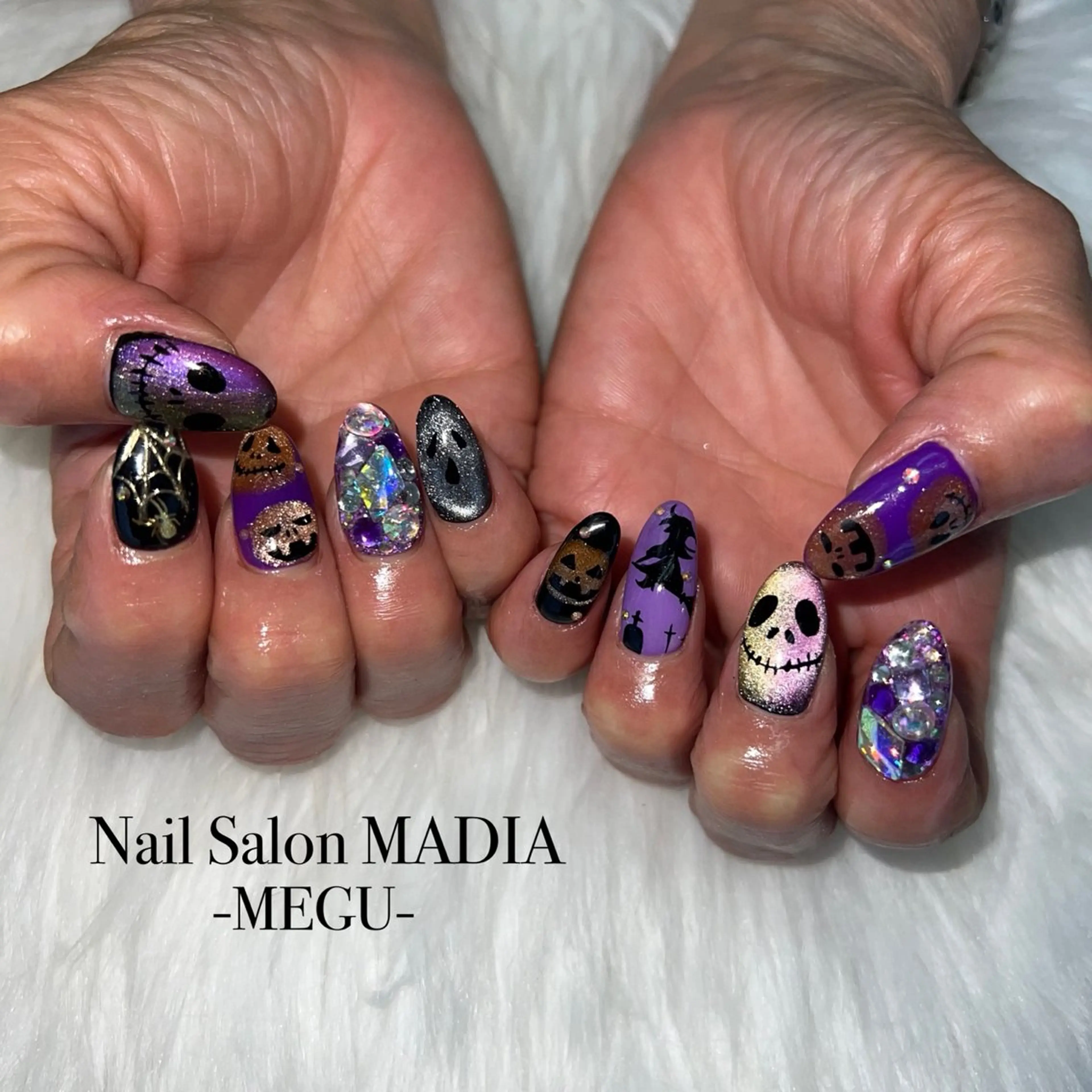 ネイル MADIA藤沢所属・MADIA MEGUのネイルデザイン