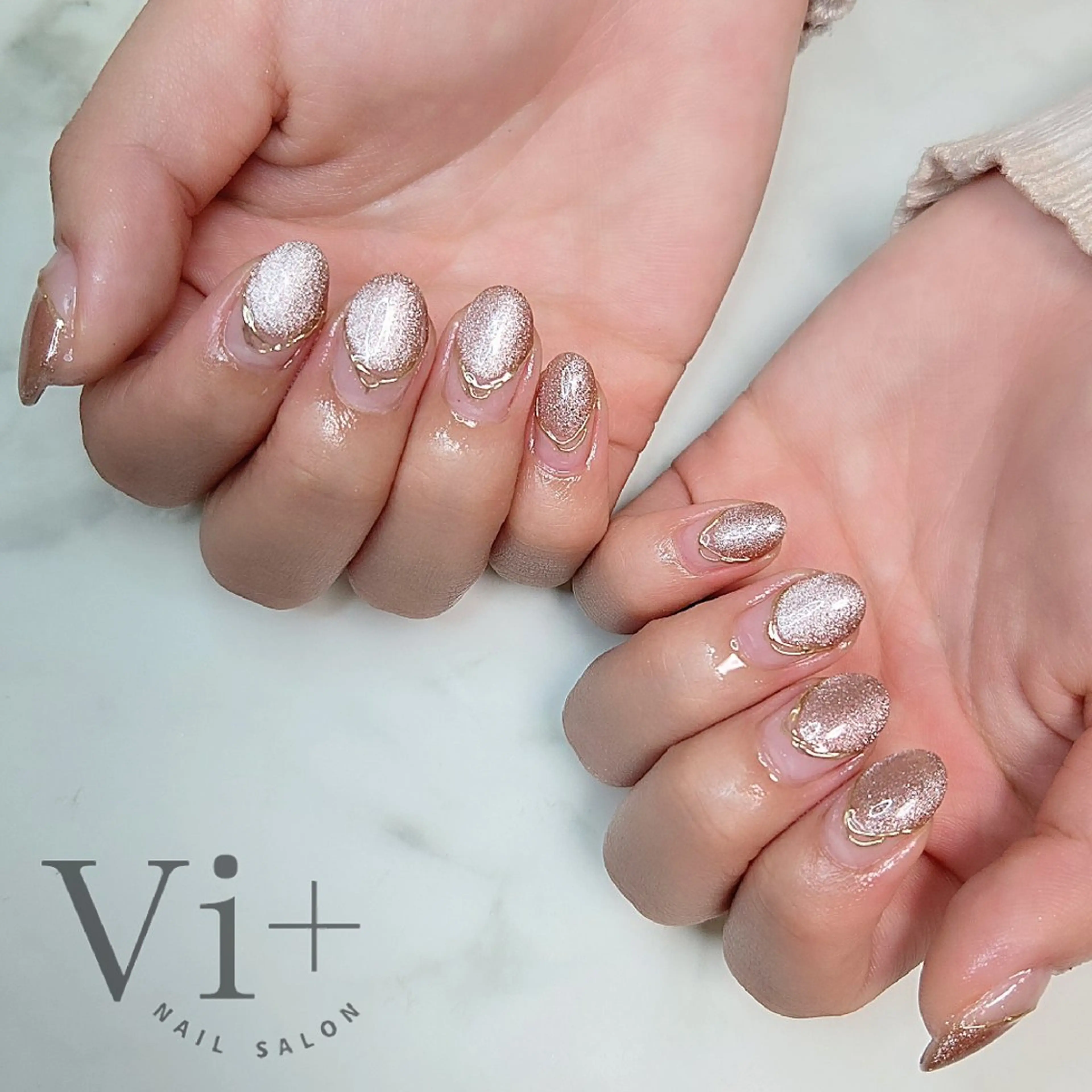 ネイル ハンドネイル Nail Salon Vi+のネイルデザイン