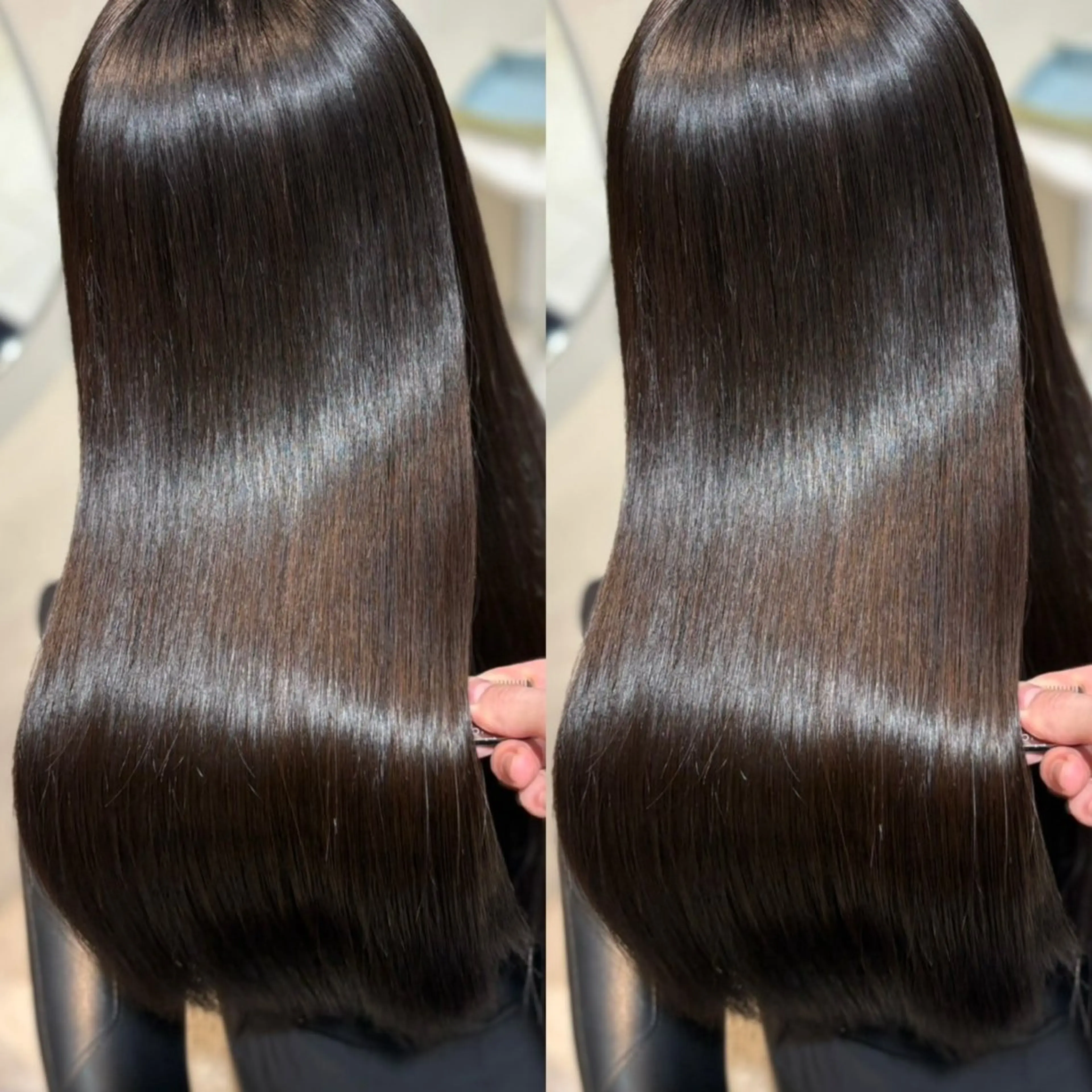 ロング カラー 髪質改善 縮毛矯正 縮毛矯正 トリートメント 美髪矯正🫧艶髪特化 🫧関口太郎のヘアスタイル