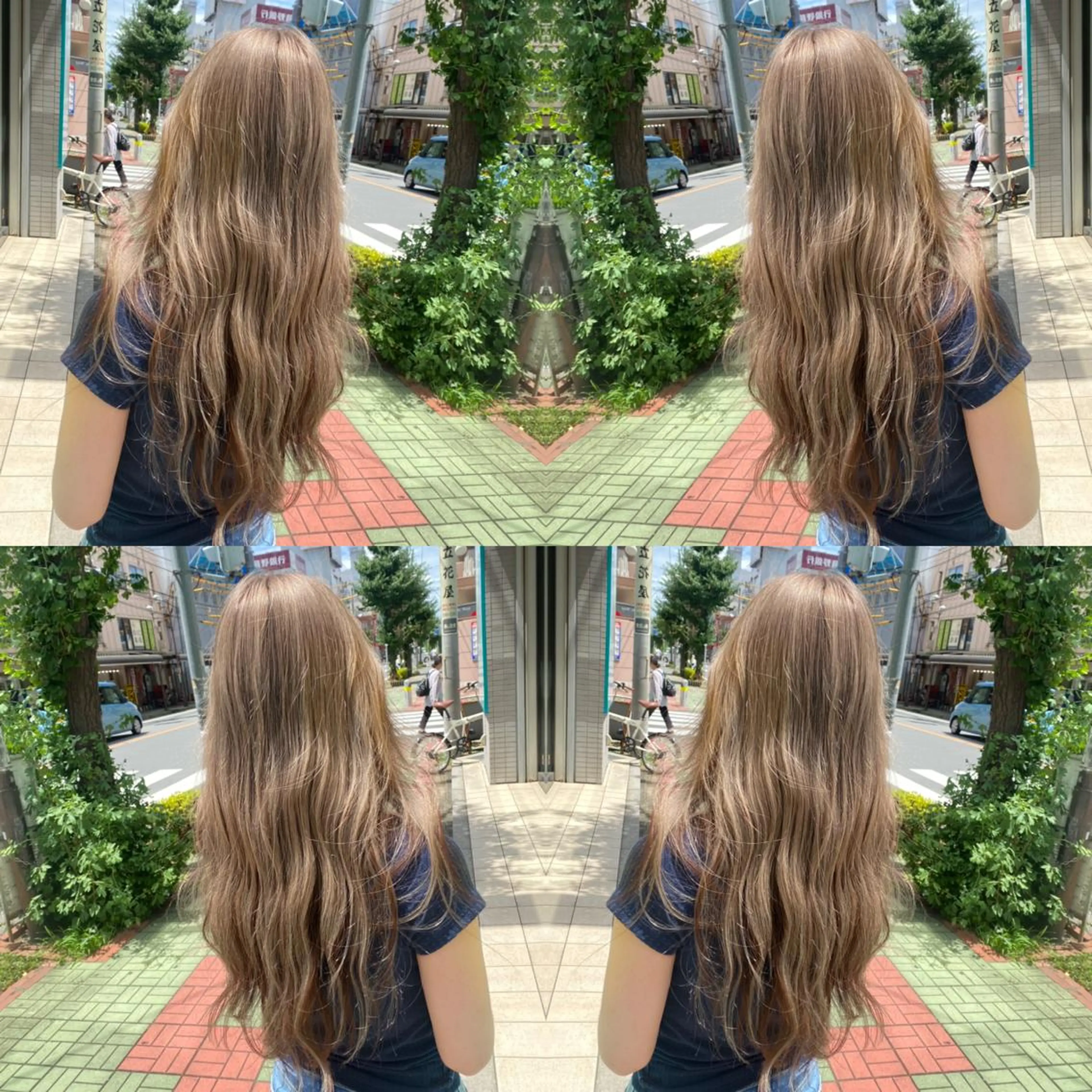 セミロング カット ヘアカラー 髪質改善カラー/店長 宮内秀峰のヘアスタイル