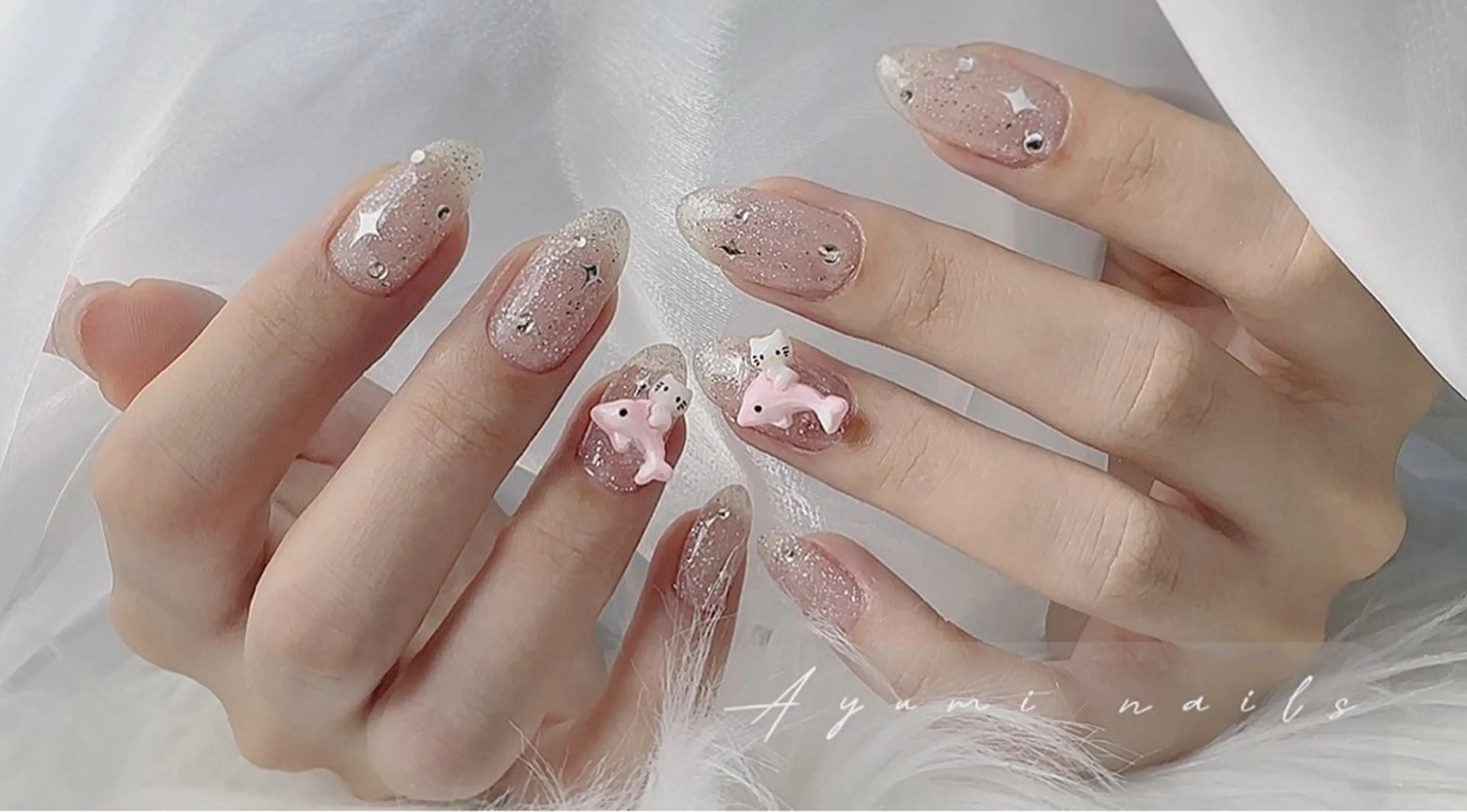 ネイル YUMI ニュアンスnailsのネイルデザイン