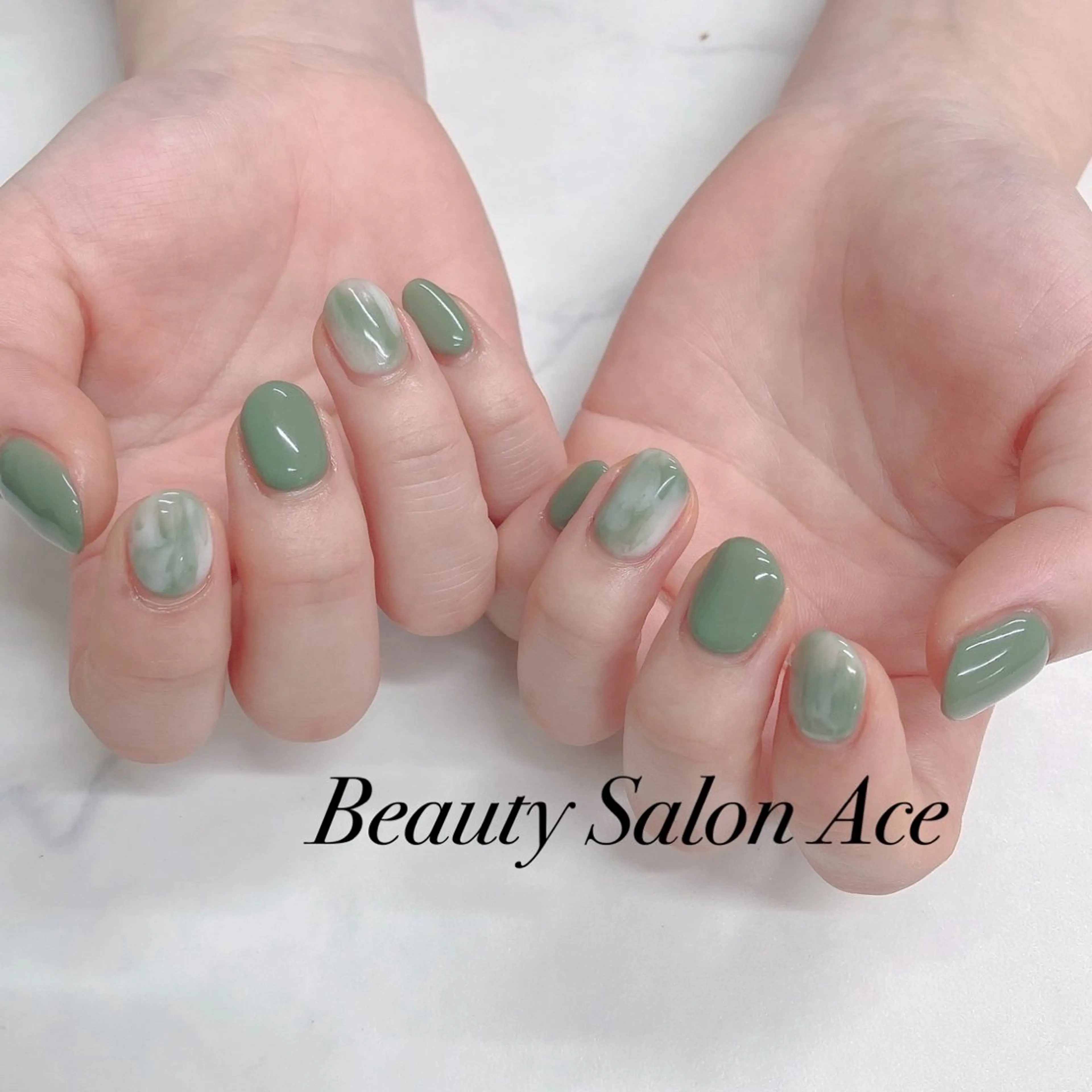 ネイル メンズネイル ハンドネイル ハンドケア Beauty Salon Ace（ネイルサロン　エース）所属・池袋フィルイン Ace♡長さだしのネイルデザイン