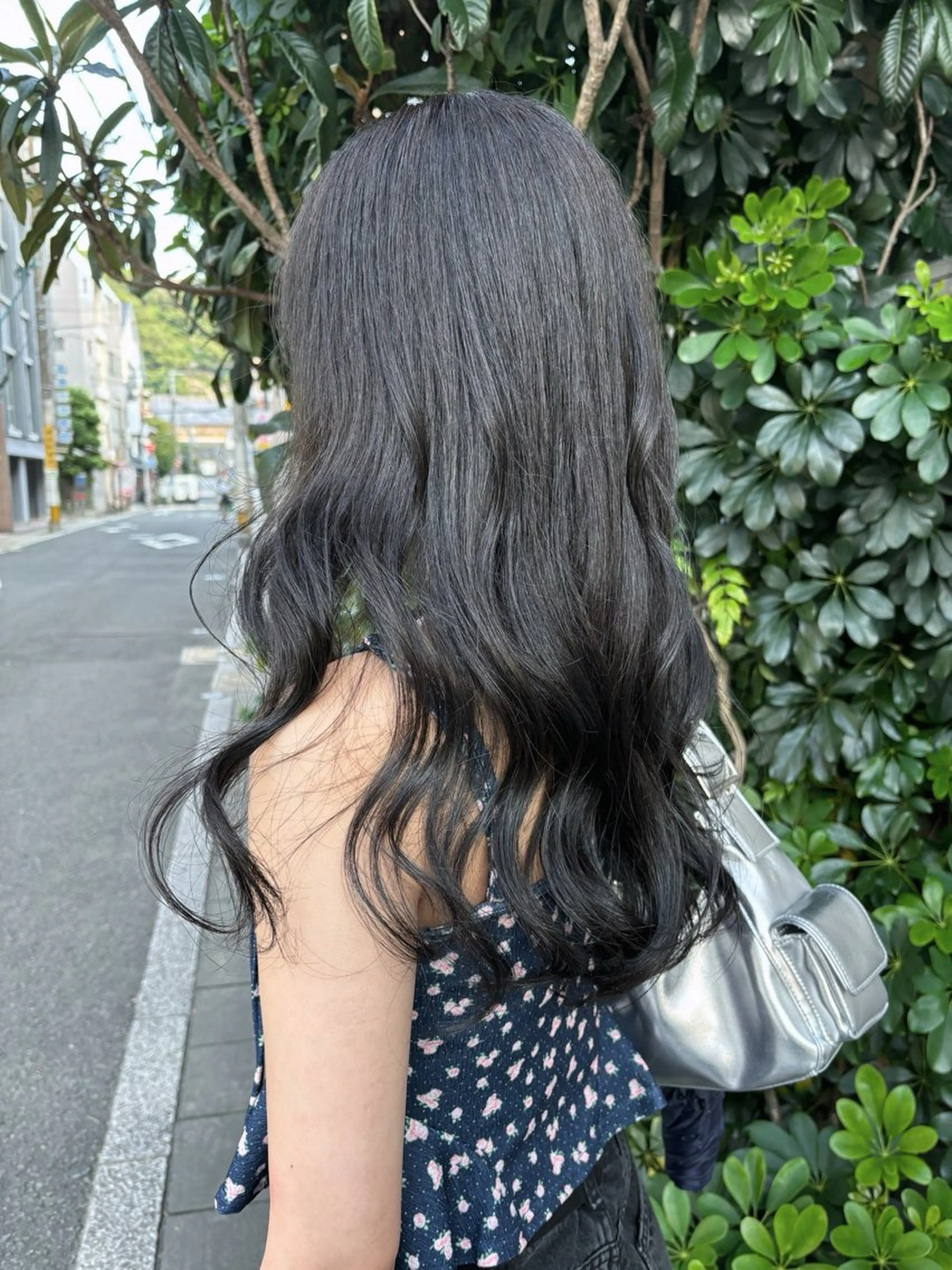 ロング カット ヘアカラー トリートメント 田中 愛燦のヘアスタイル