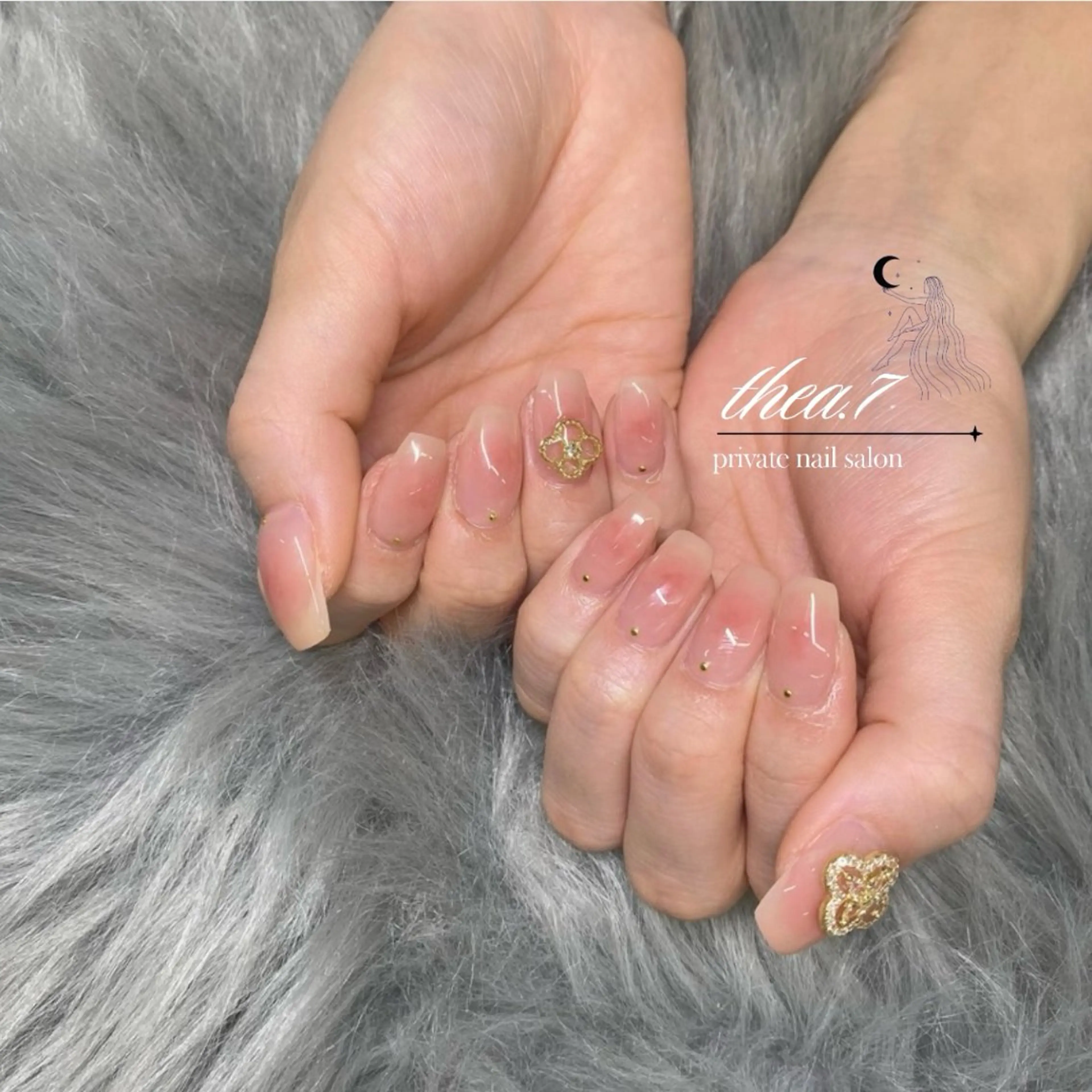 ネイル チークネイル ハンドネイル thea.7 【テアナ】のネイルデザイン