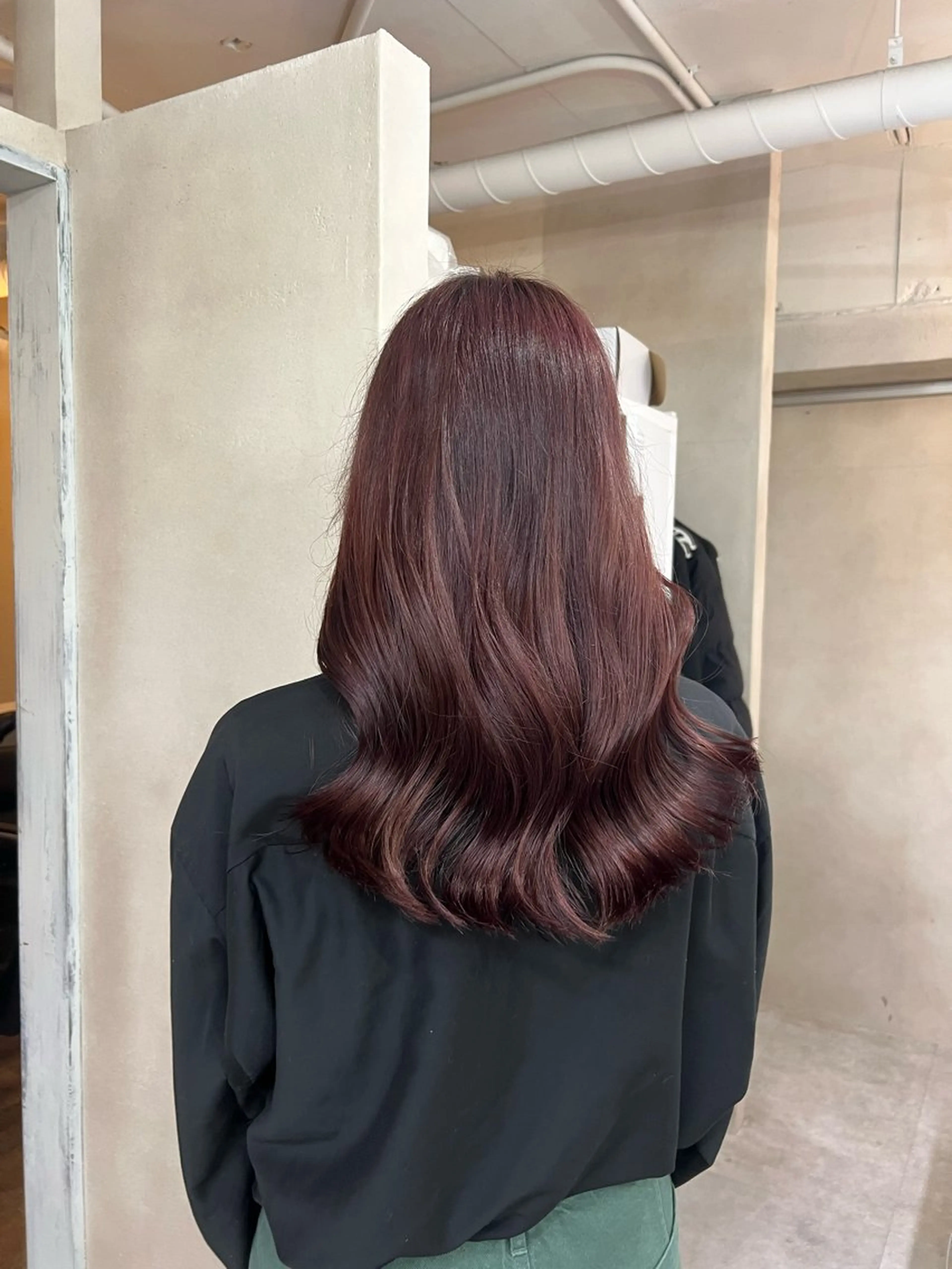 ロング ヘアカラー ブリーチカラー 🤎〰️Yuunaのヘアスタイル