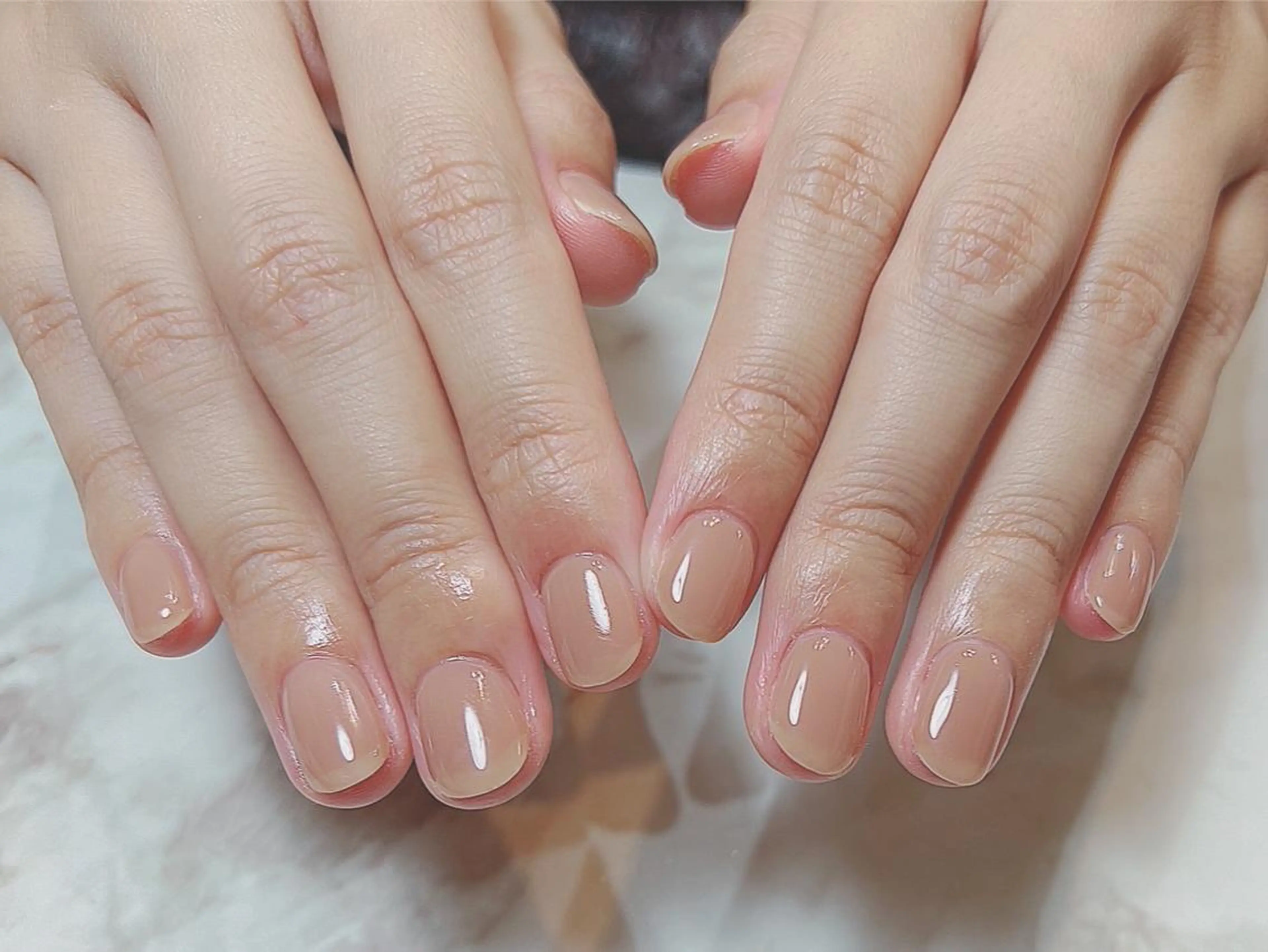 ネイル アートネイル ジェルネイル ニュアンスネイル パラジェル Nailist Honamiのネイルデザイン