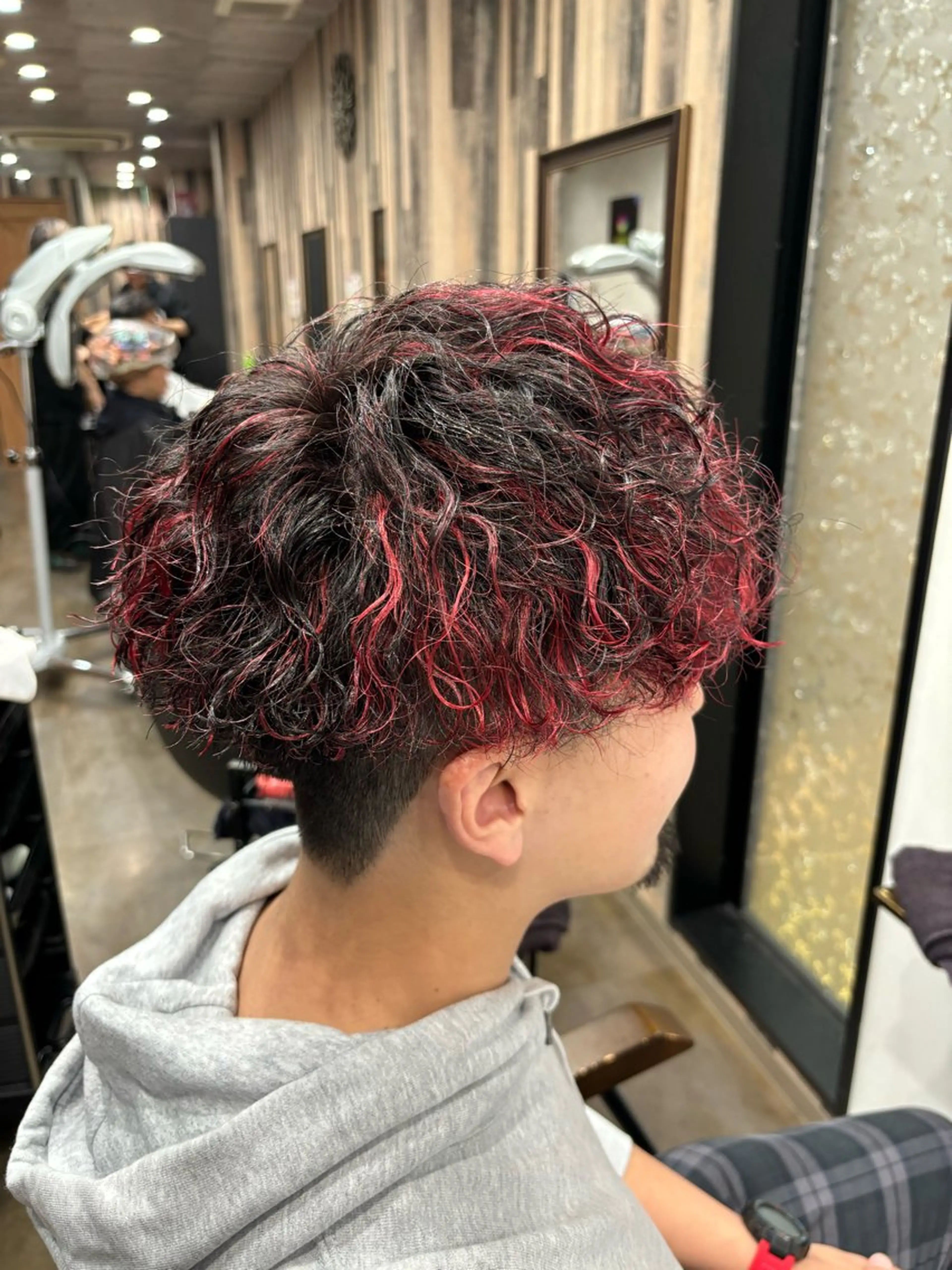 カラー メンズ EDEN店長／ 短髪／パーマ職人🔥のヘアスタイル