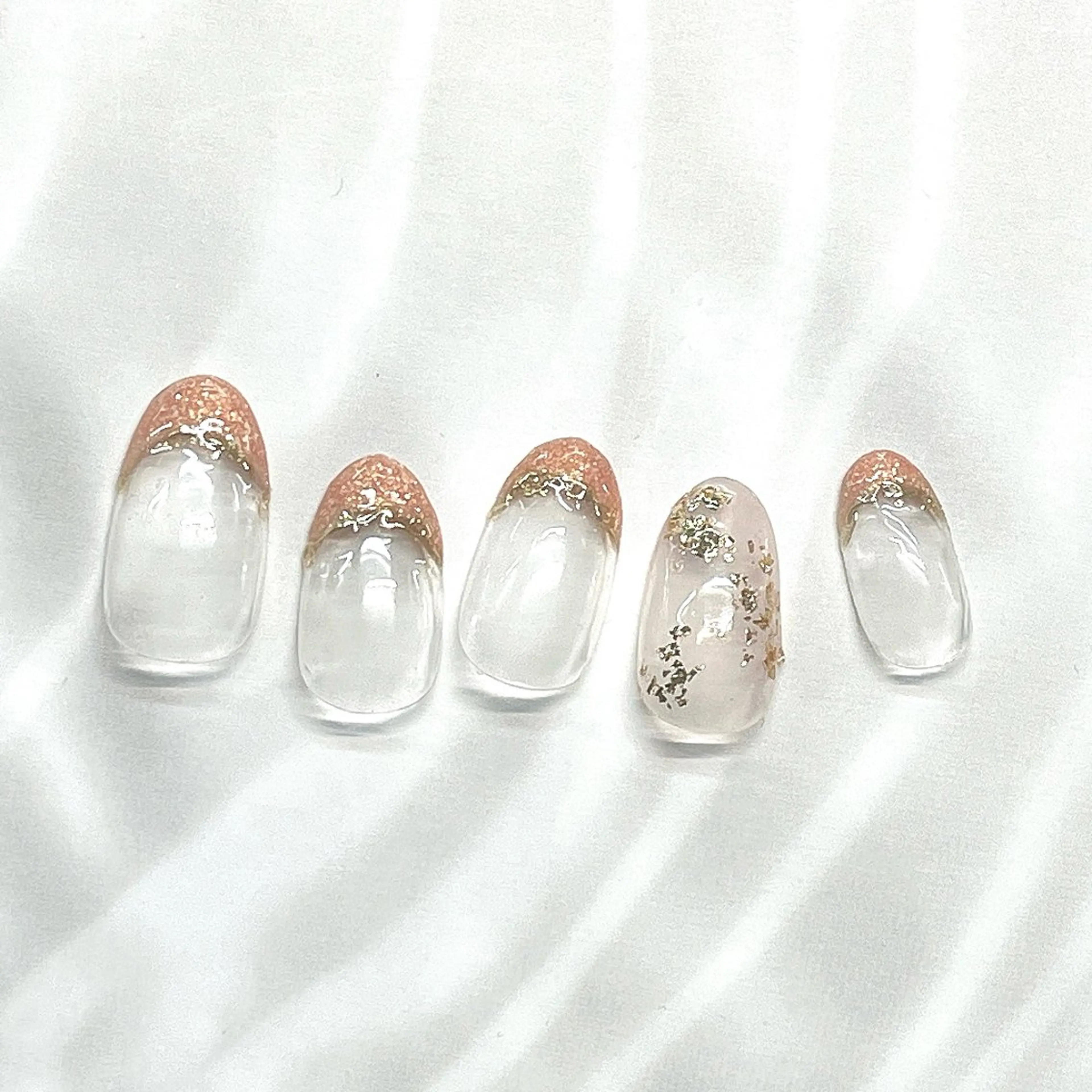 ネイル アートネイル フットネイル フレンチネイル ジェルネイル グラデーション Bianca市ヶ谷店 Aiuraのネイルデザイン