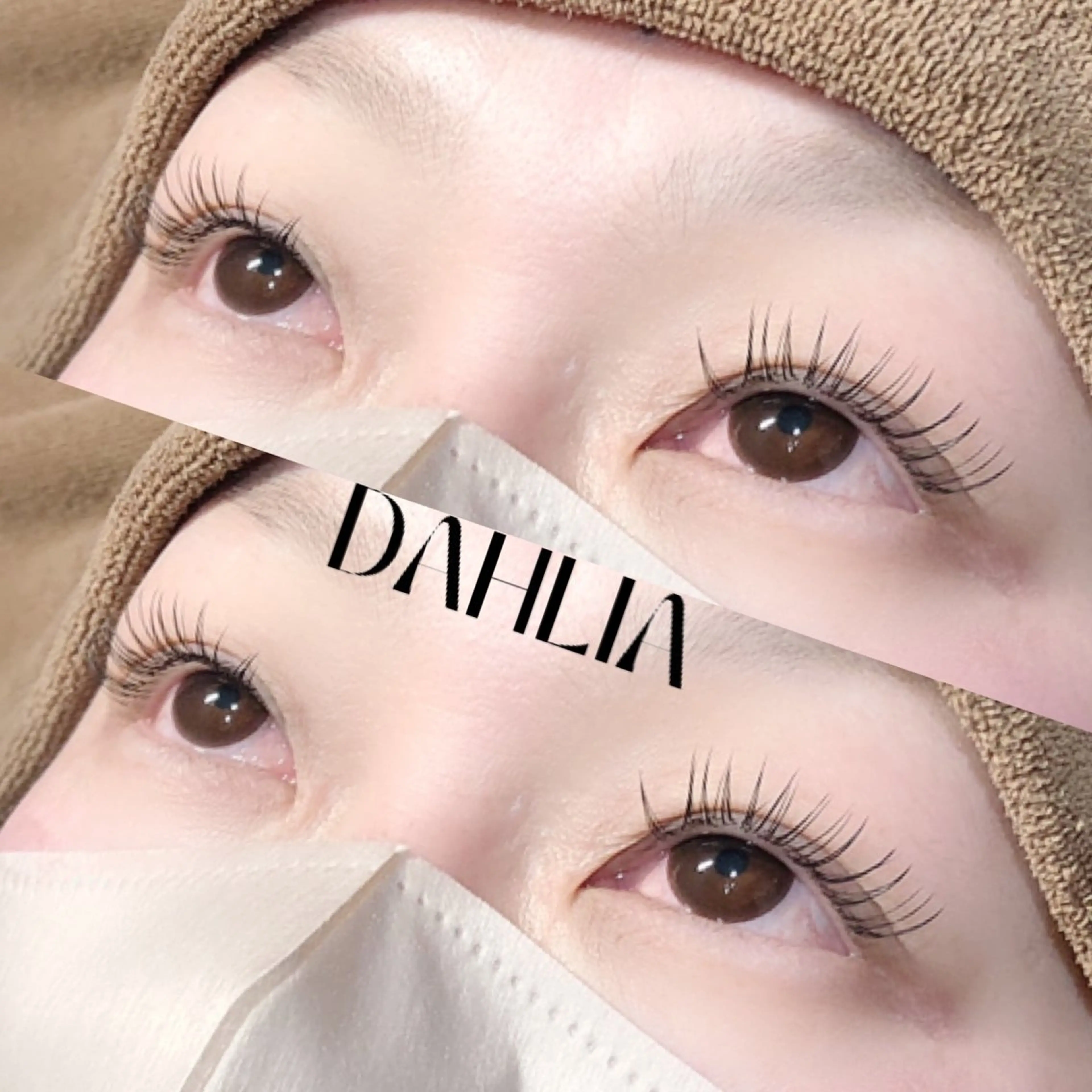 マツエク・マツパ フラットラッシュ Dahliaダリア 斉藤のマツエク・マツパデザイン