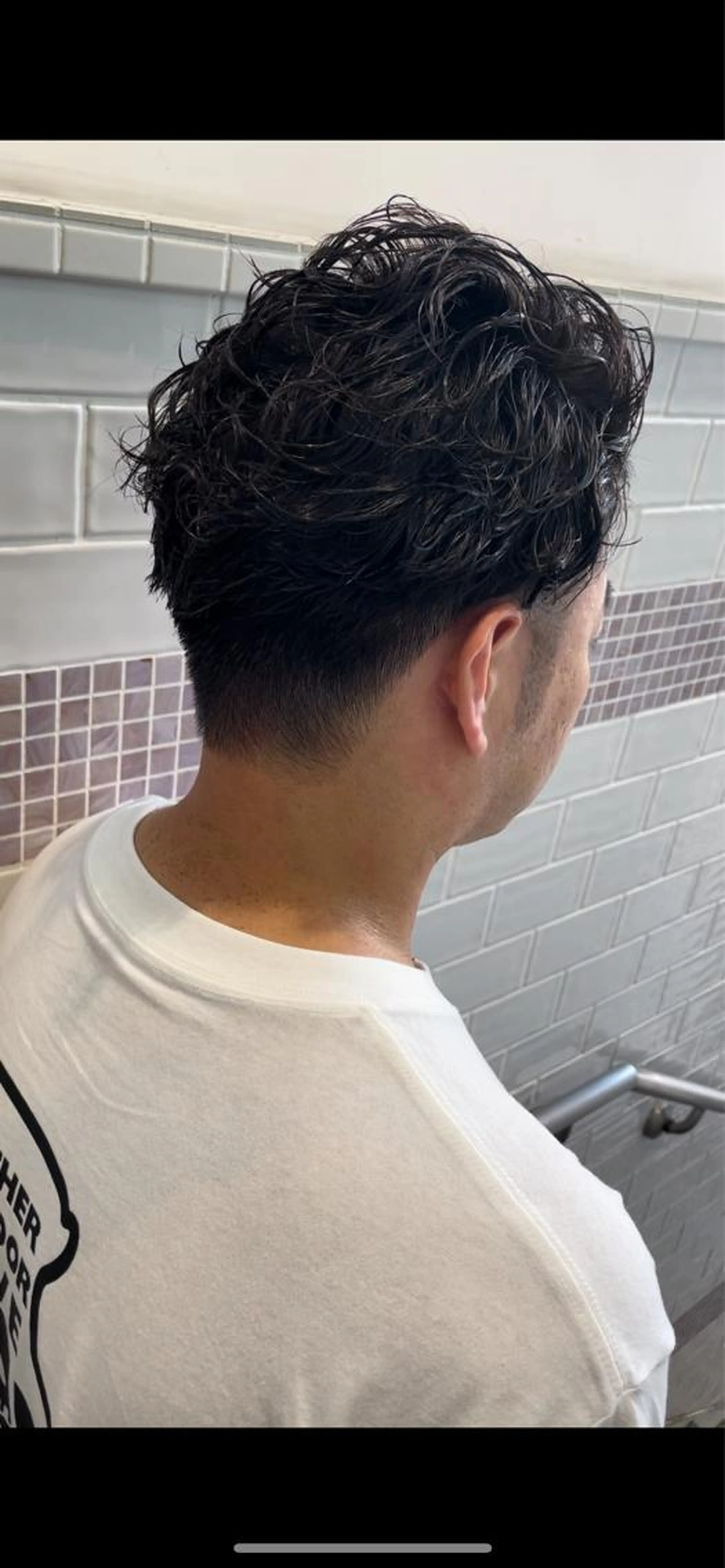 ポイントパーマ＋トリートメントの写真