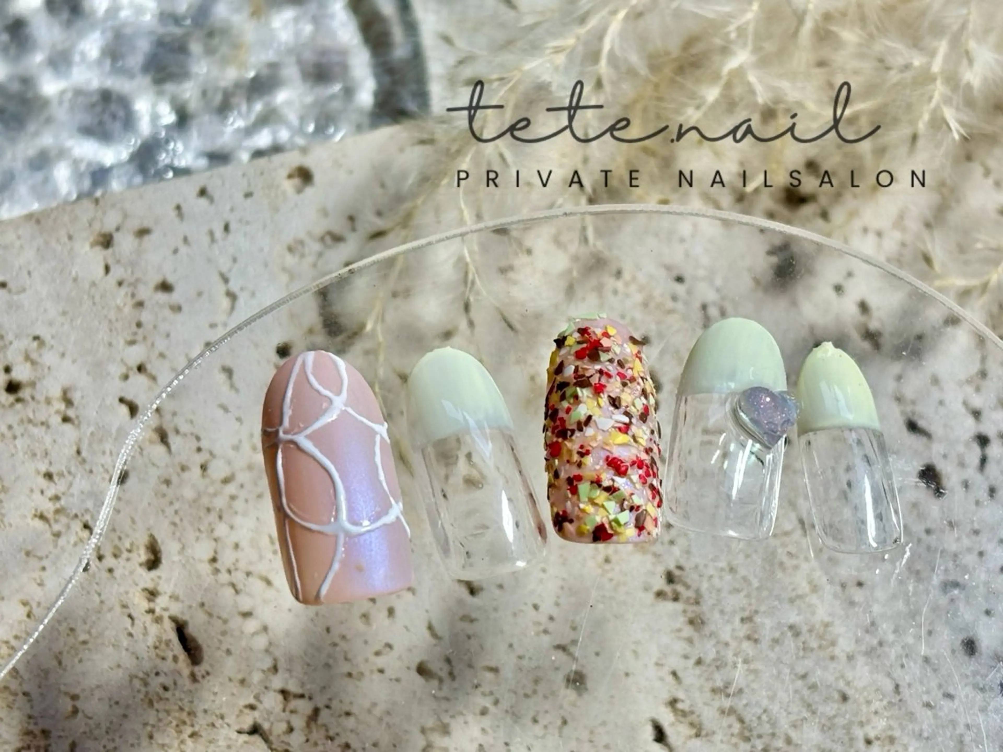 ネイル ハンドネイル tete. nailのネイルデザイン