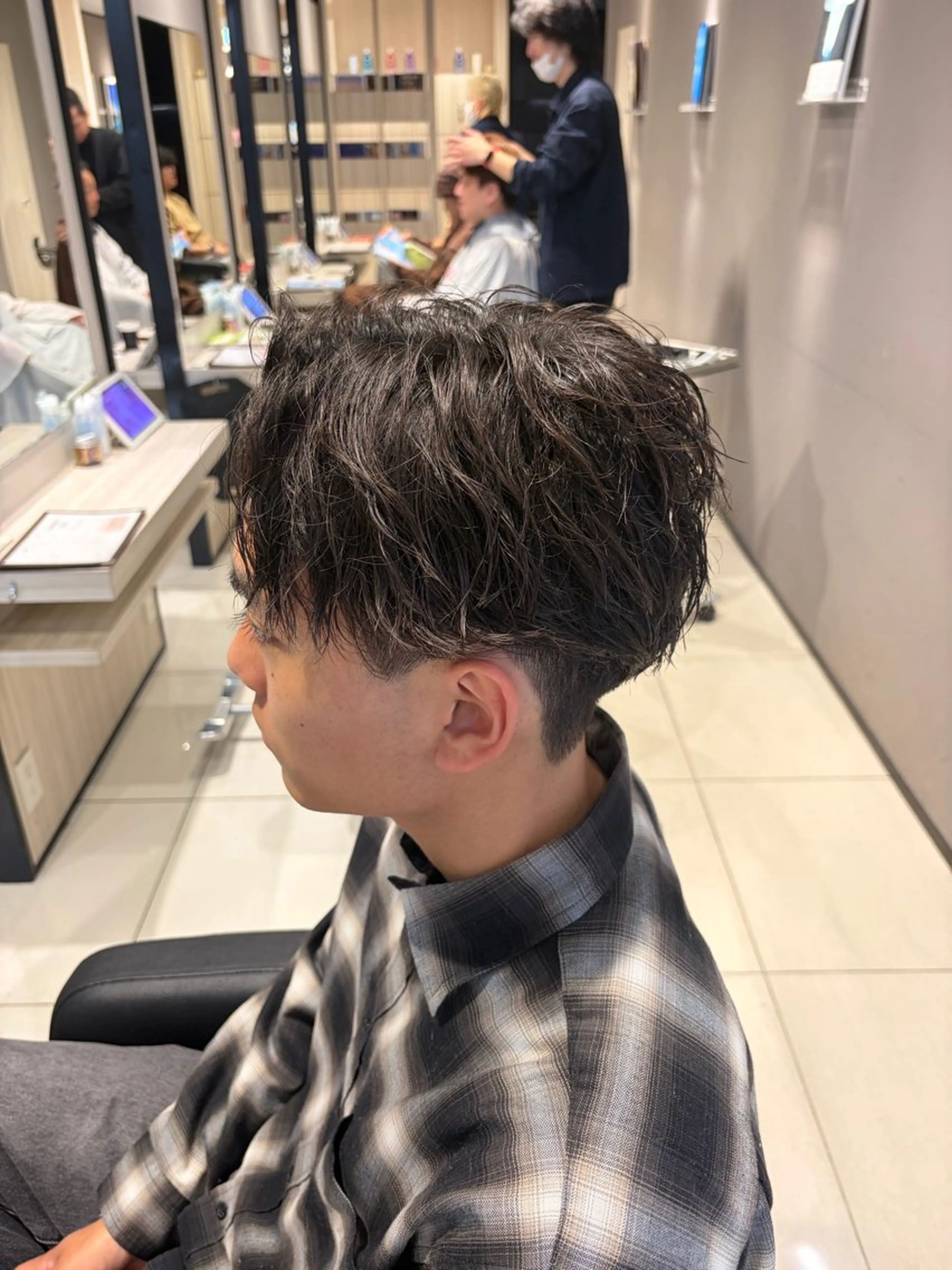 パーマ メンズ メンズパーマ 関内/メンズパーマ/ 男性専門/菊池蒼大のヘアスタイル