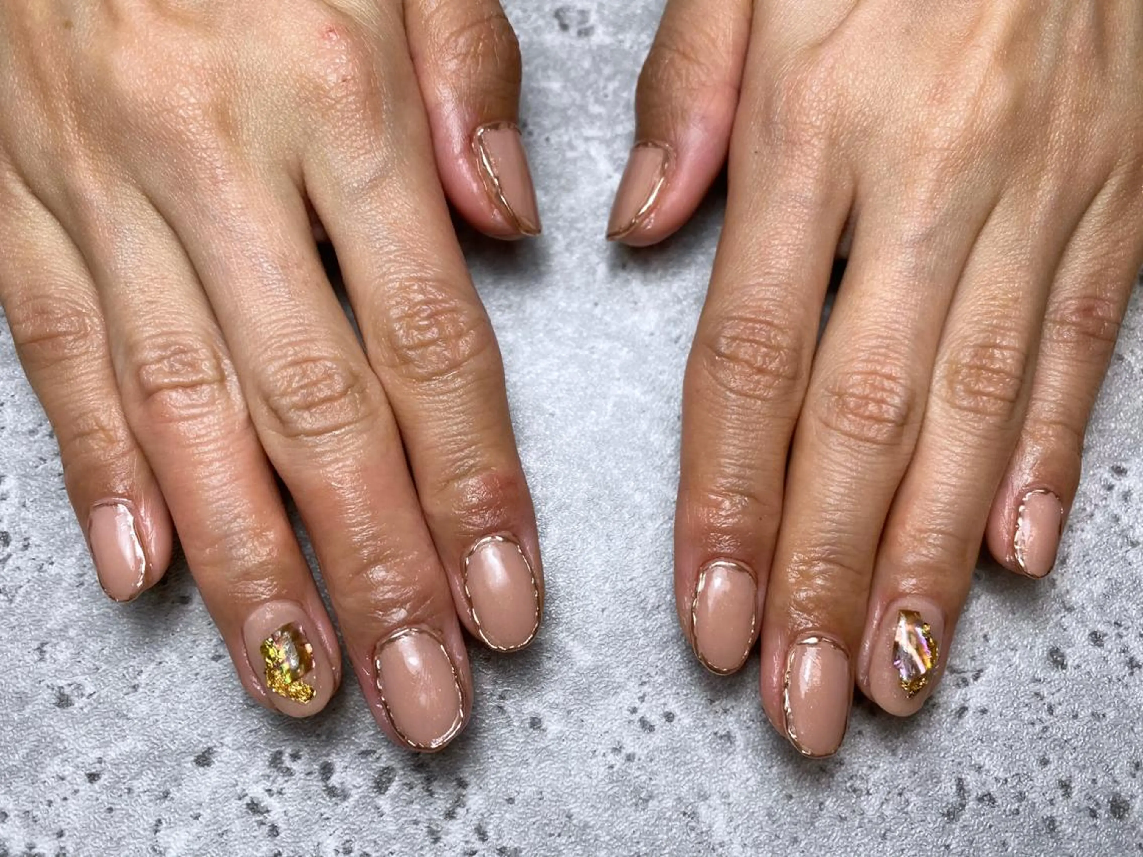 ネイル マットネイル ハンドネイル 🌿Charme🌿 MAIのネイルデザイン