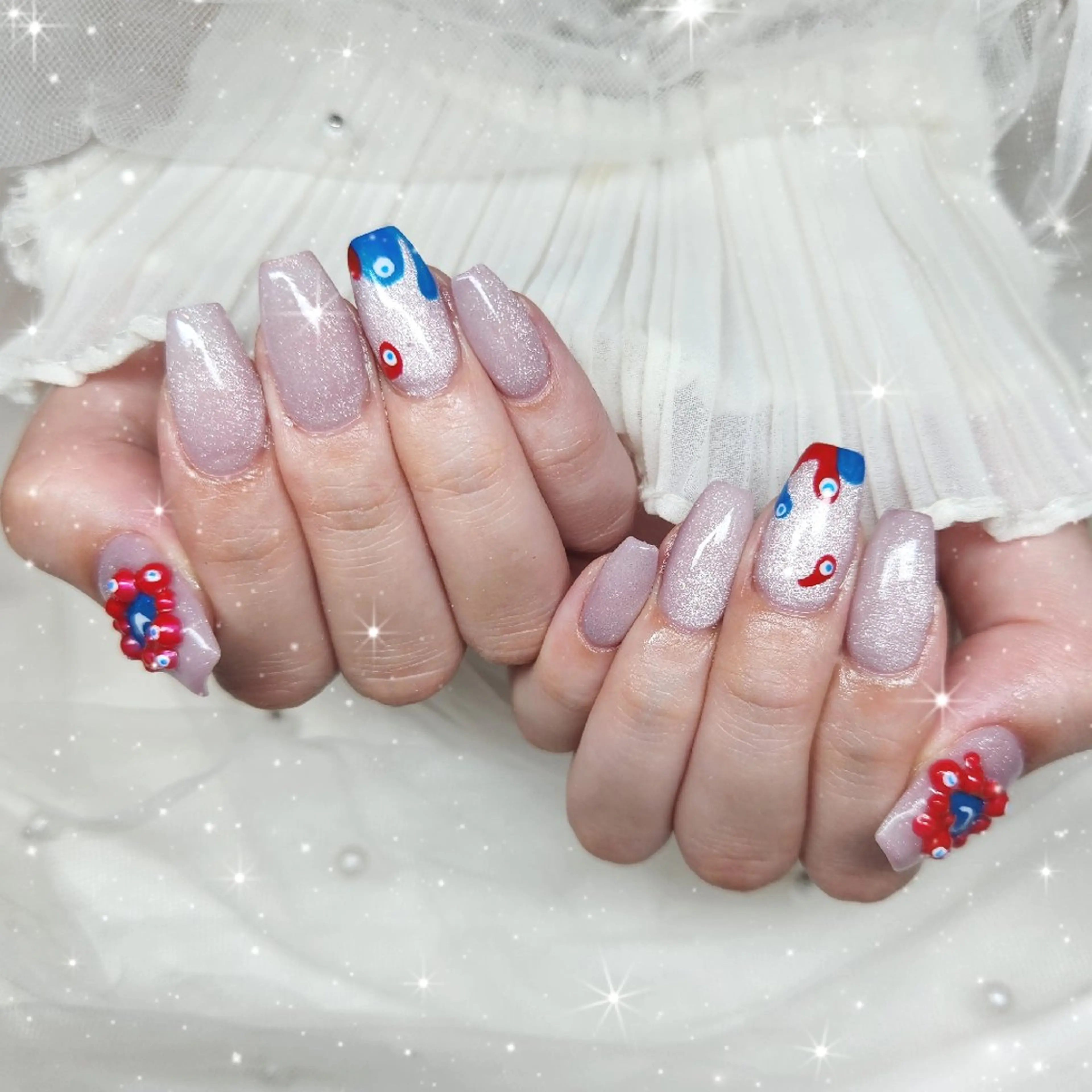 ネイル 韓国ネイル ハンドネイル nailsalon sissy所属・sissy hatsuneのネイルデザイン