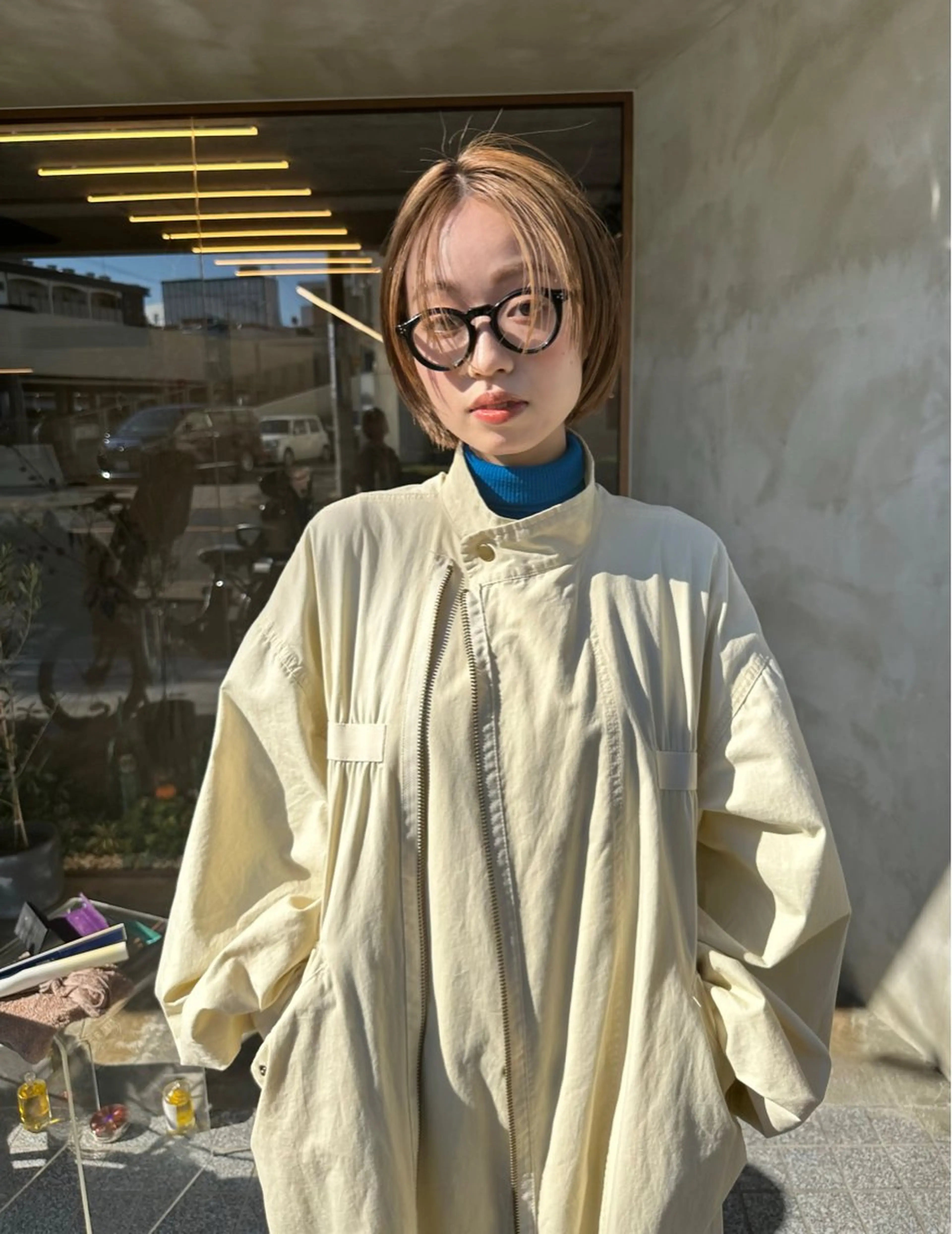 ショート カラー 山田 裕介のヘアスタイル