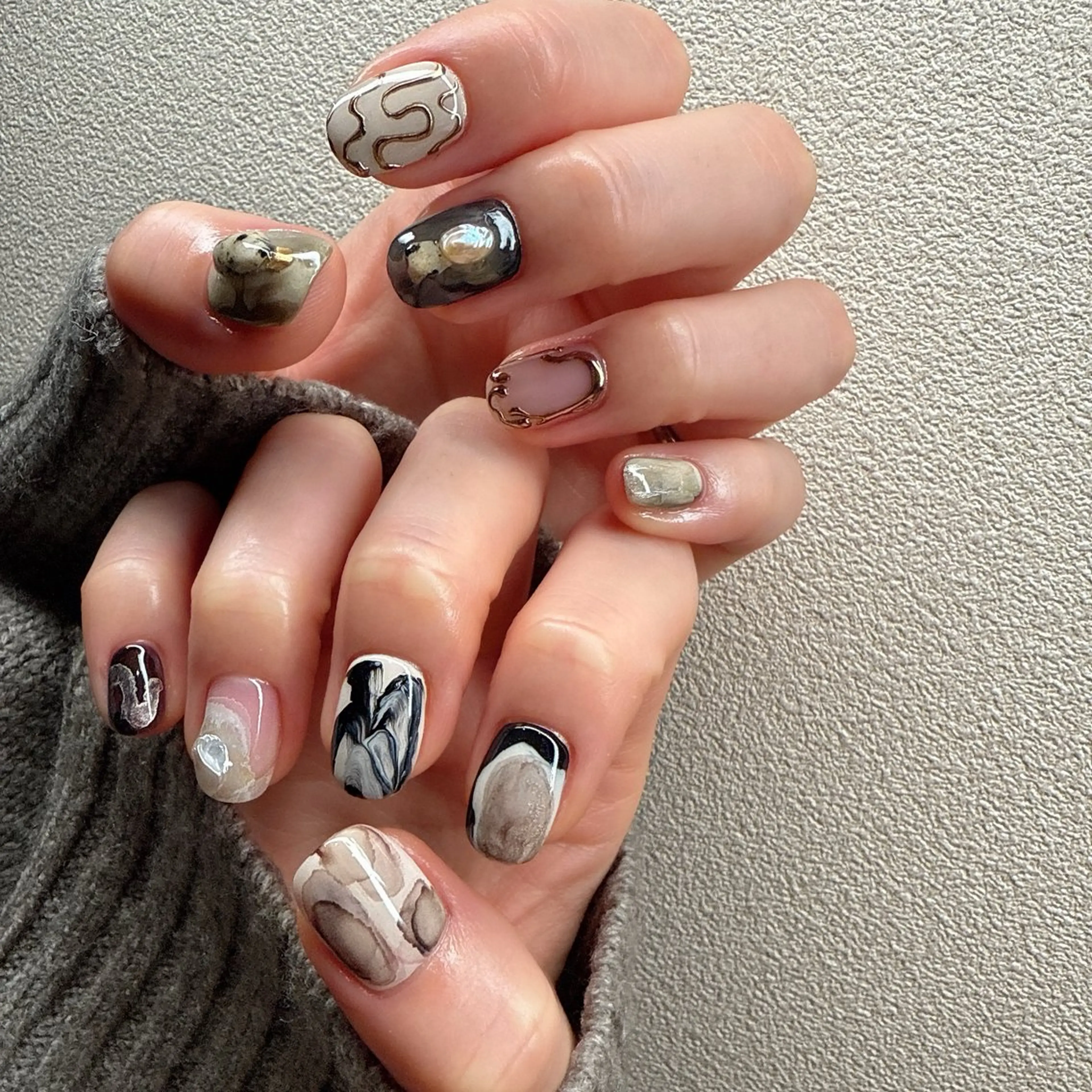 ネイル ハンドネイル lilbondir. chiharuのネイルデザイン