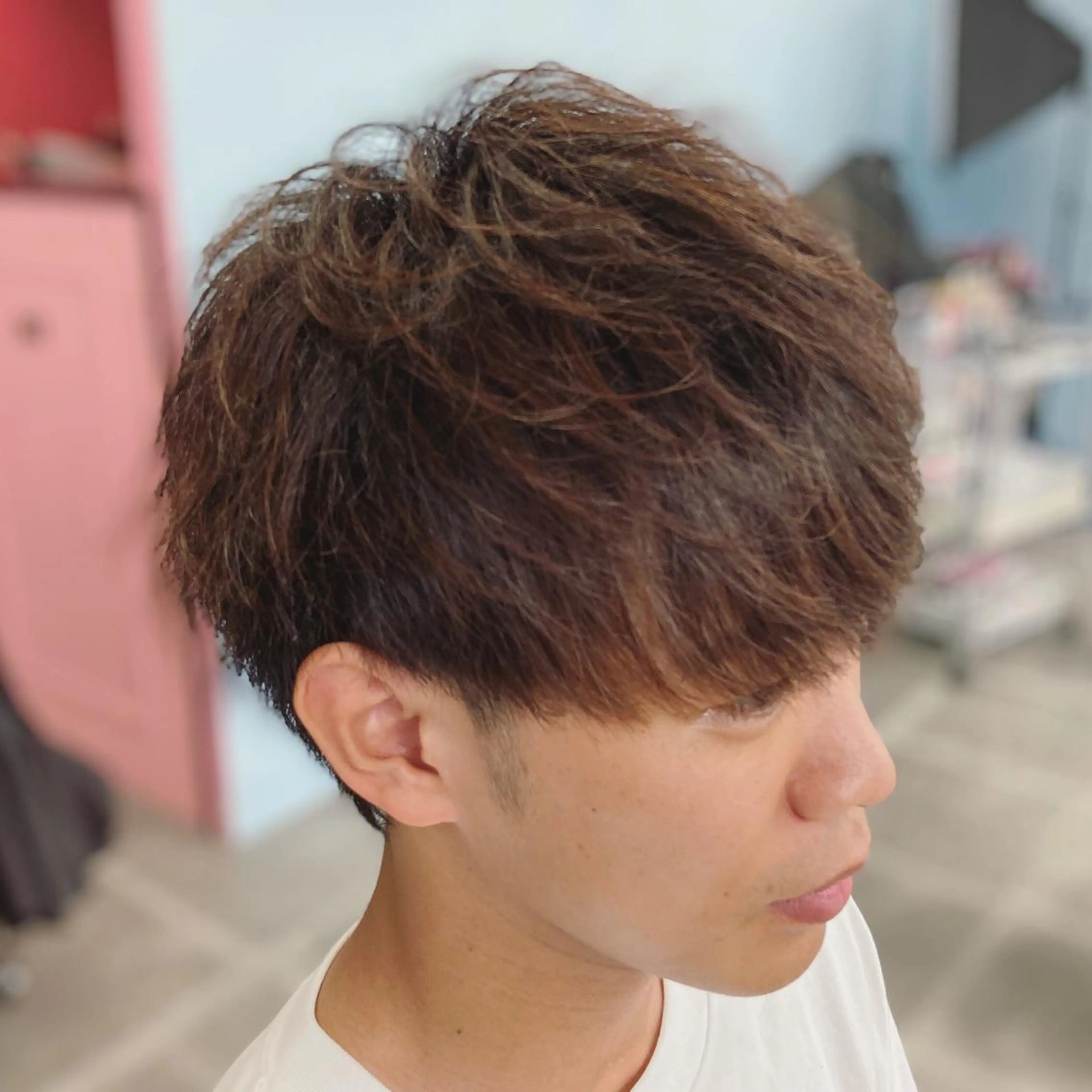 メンズ カット ヘアカラー トリートメント CHELSEA  梅田所属・OKADA/メンズ /カット/眉/縮毛のヘアスタイル