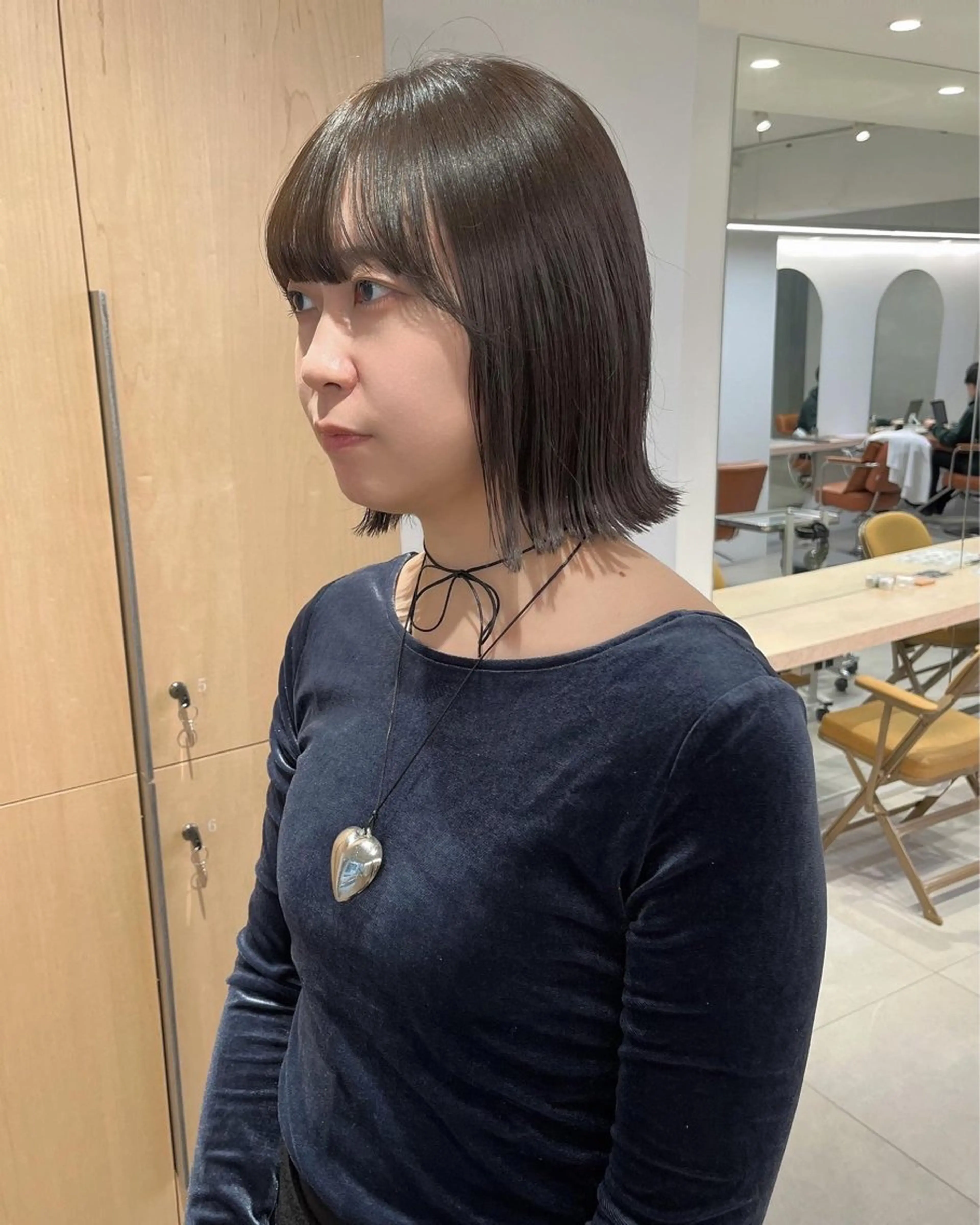 ミディアム カラー お洒落パーマ/ボブ ❄️Tomoka❄️のヘアスタイル