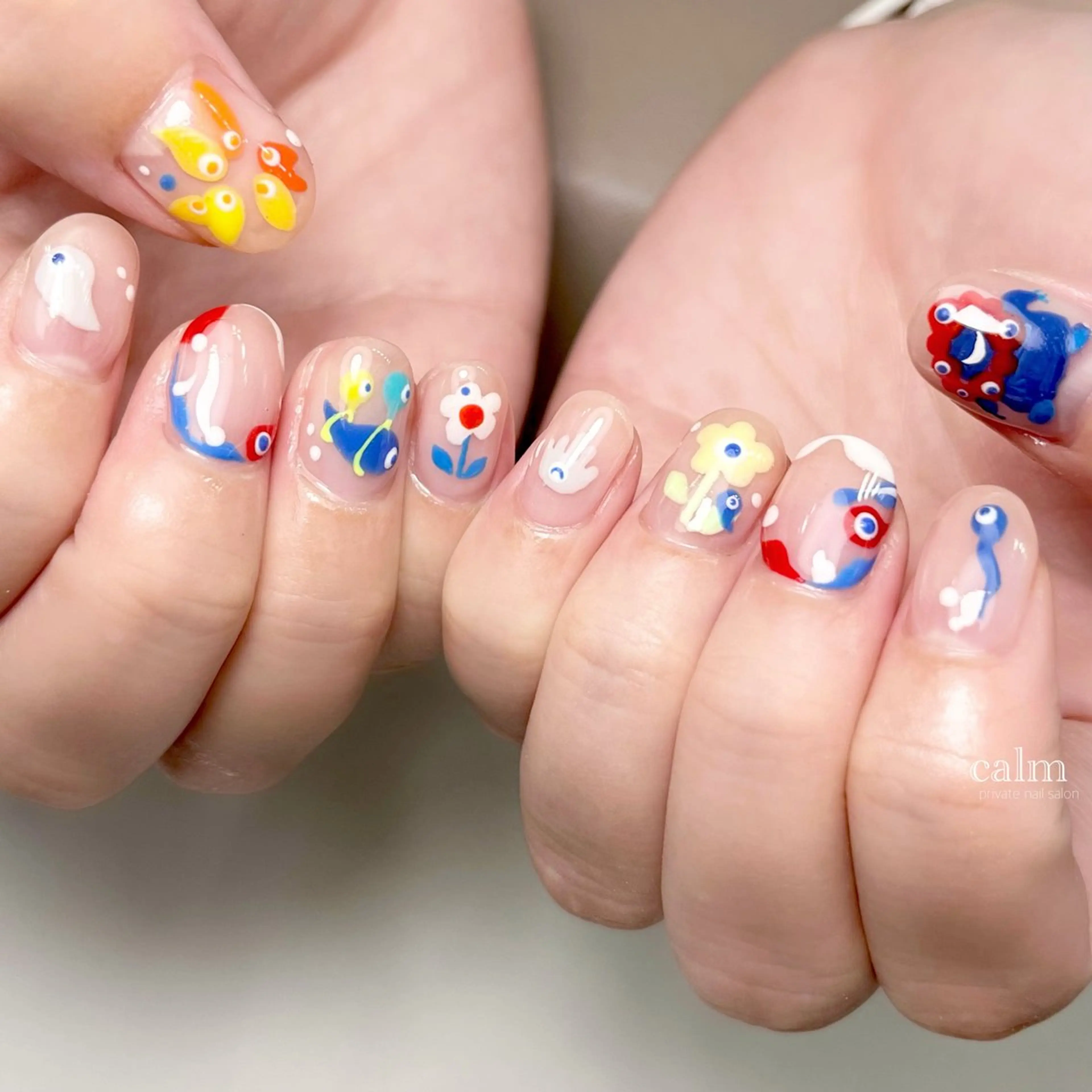 ネイル ハンドネイル calm 〔ｶｰﾑ〕のネイルデザイン