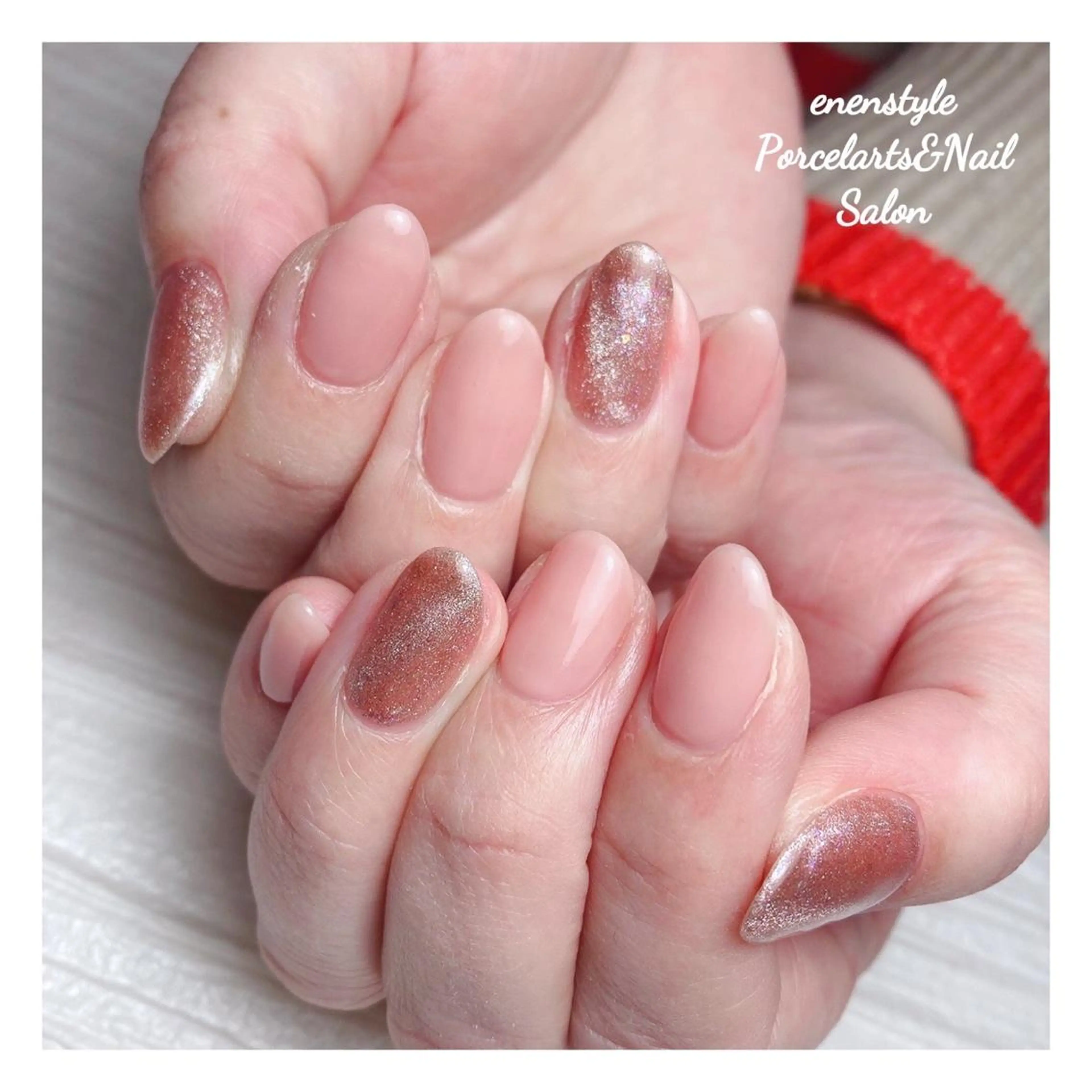 ミディアム ネイル 👑enen style👑のネイルデザイン