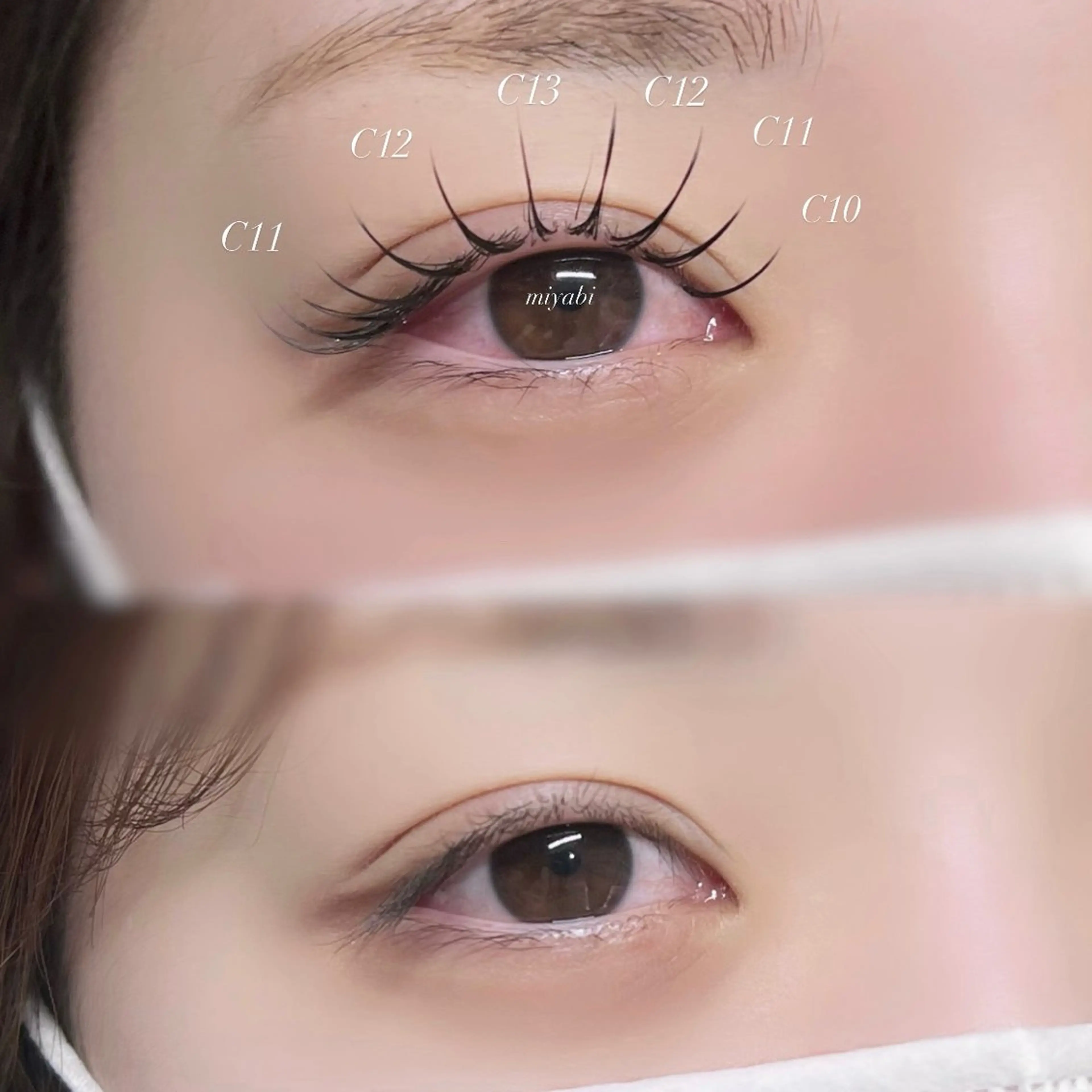 【アンドヘルシー(LEDエクステ)】200本まで✨️フラットラッシュ、束感仕上げ✨️写真映えもばっちり濃いめにしたい方の写真