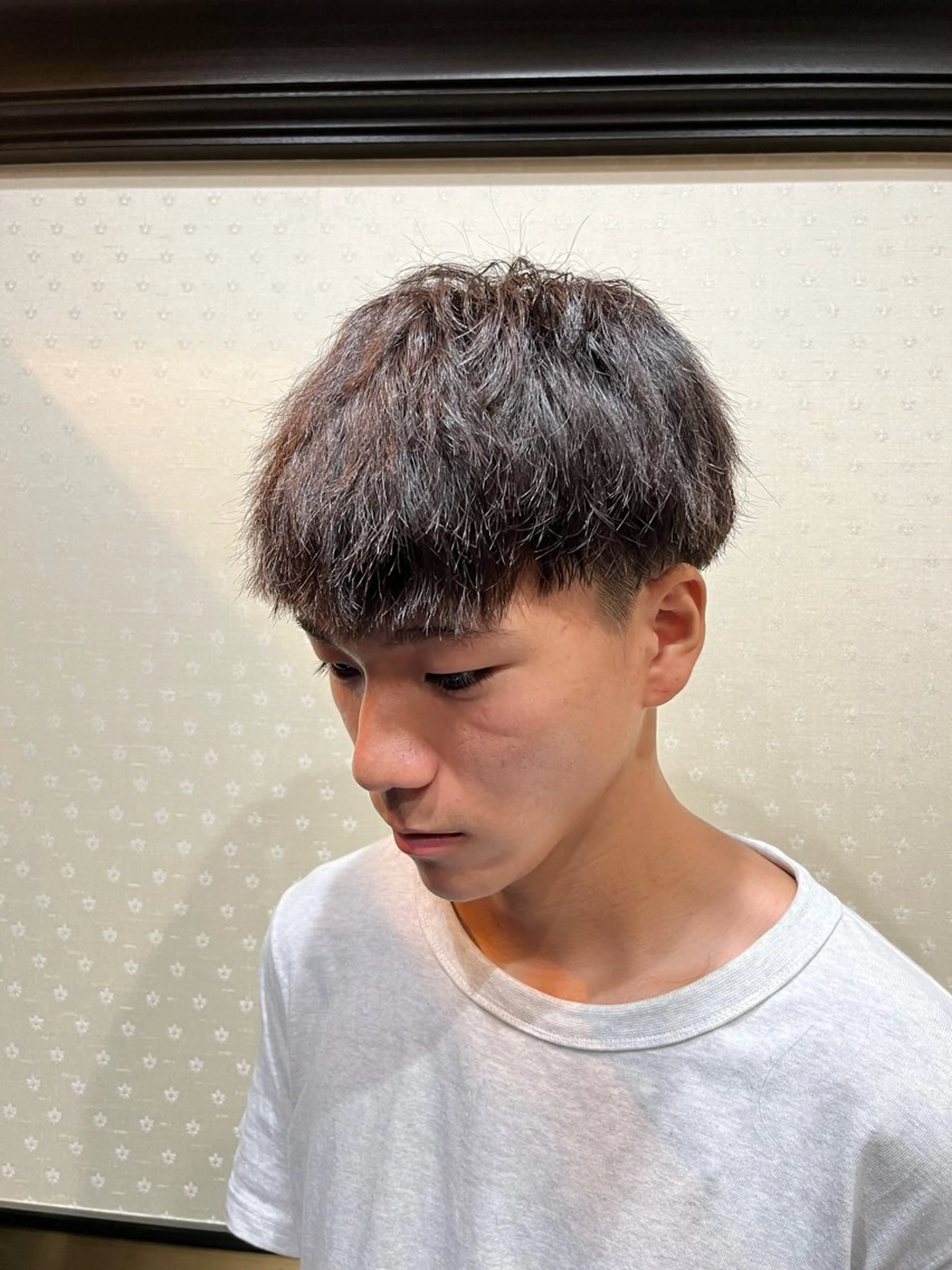 ミディアム メンズ マッシュ 刈り上げ スタイリスト風間麗旺 メンズスタイル特化のヘアスタイル