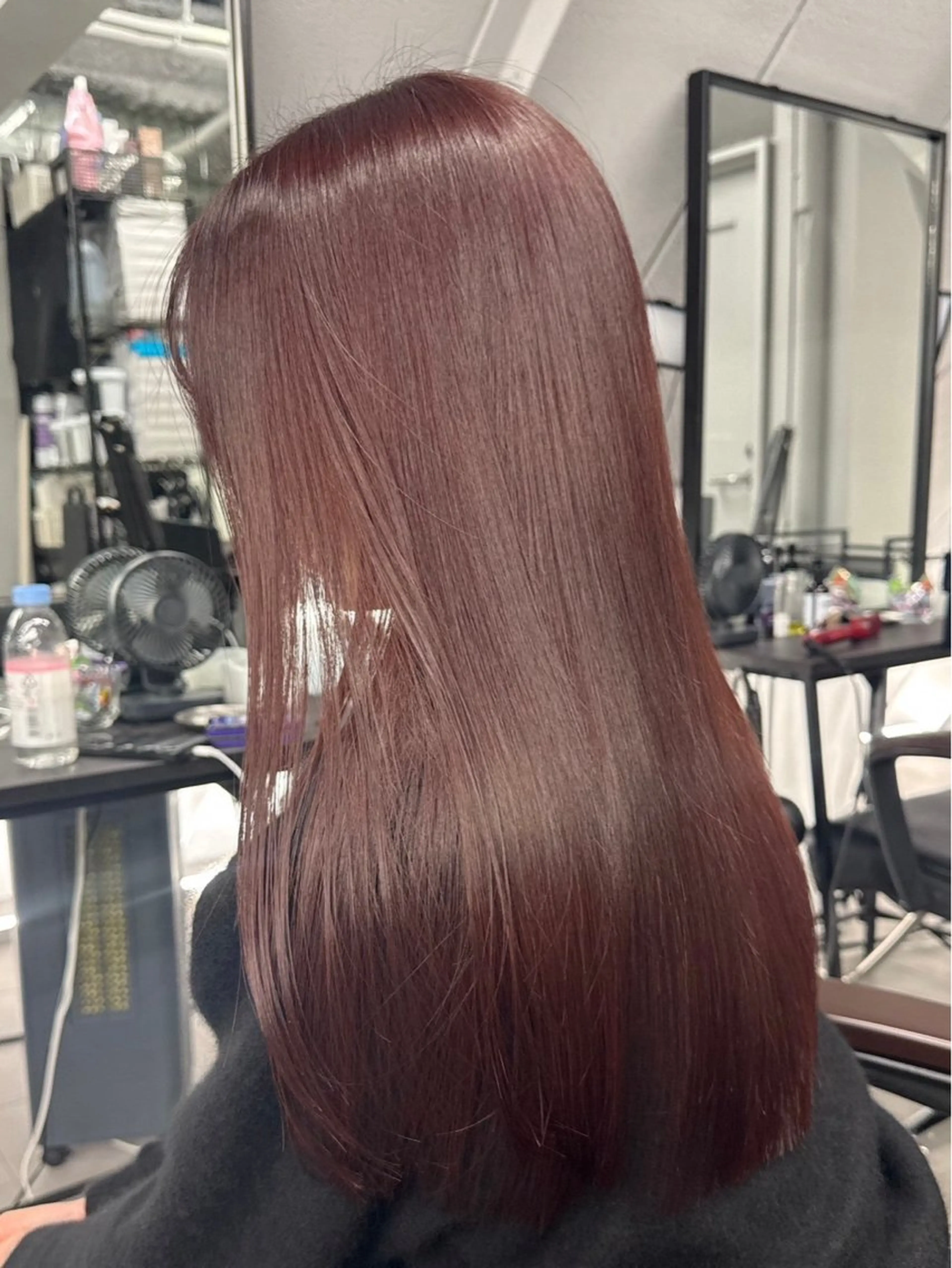 セミロング カラー ハイトーンカラー レイヤー/ juriのヘアスタイル