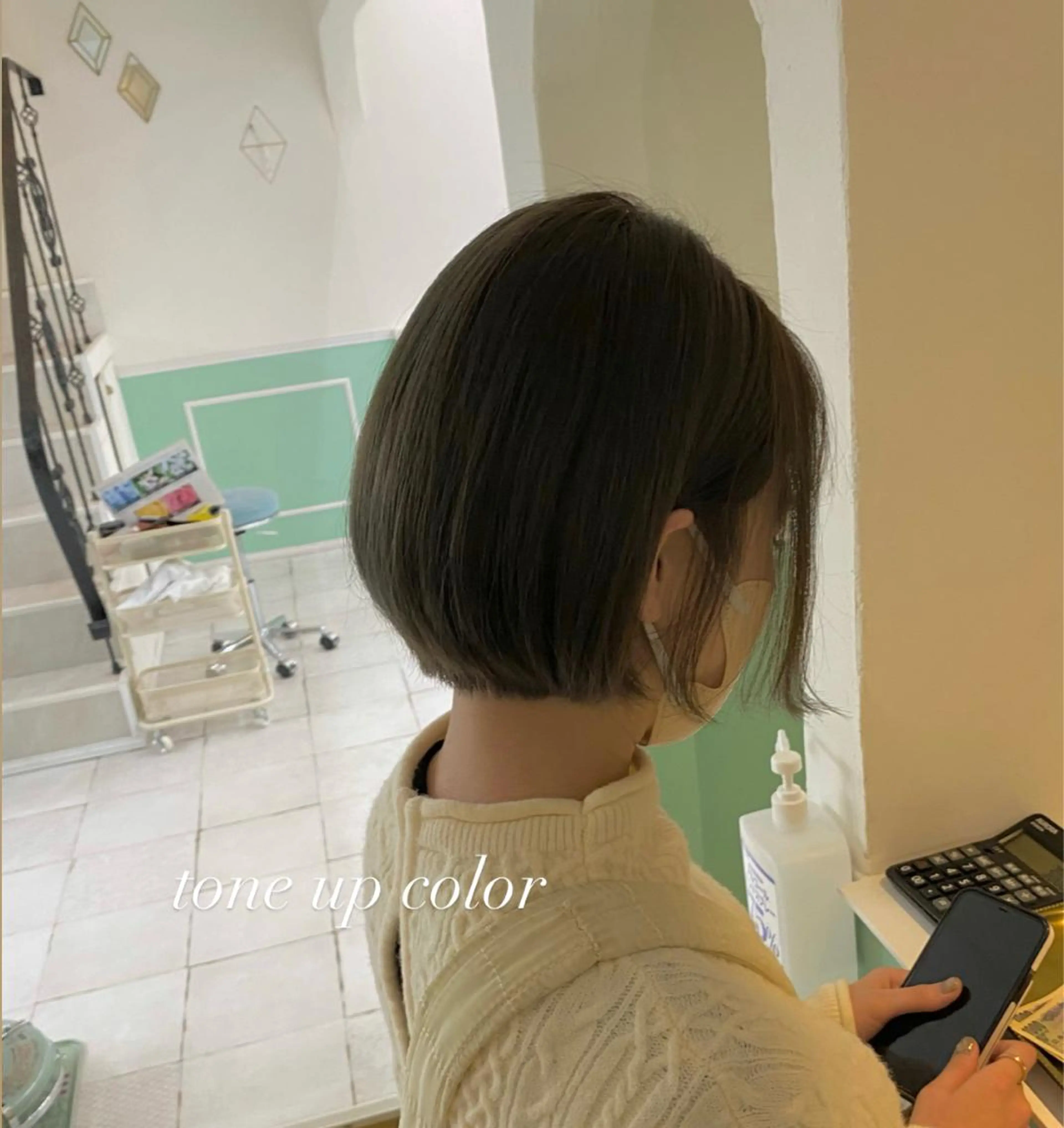 ミディアム カラー ハイライトカラー ハイライト flen所属・𖤣𖥧𖥣𖥧田中 姫乃𖤣𖥧𖥣𖡡のヘアスタイル