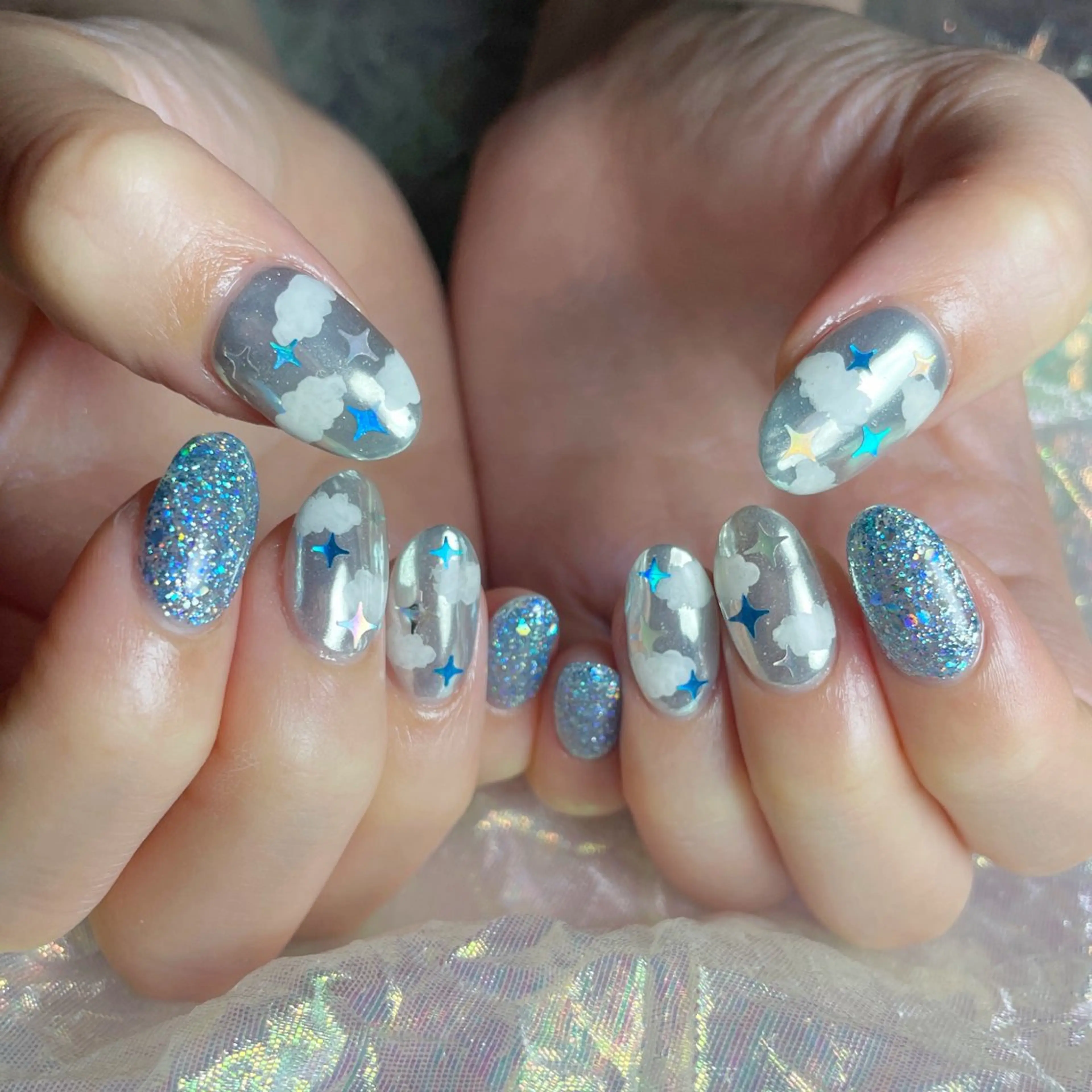 ショート ハンドネイル watanabe miyuuのネイルデザイン