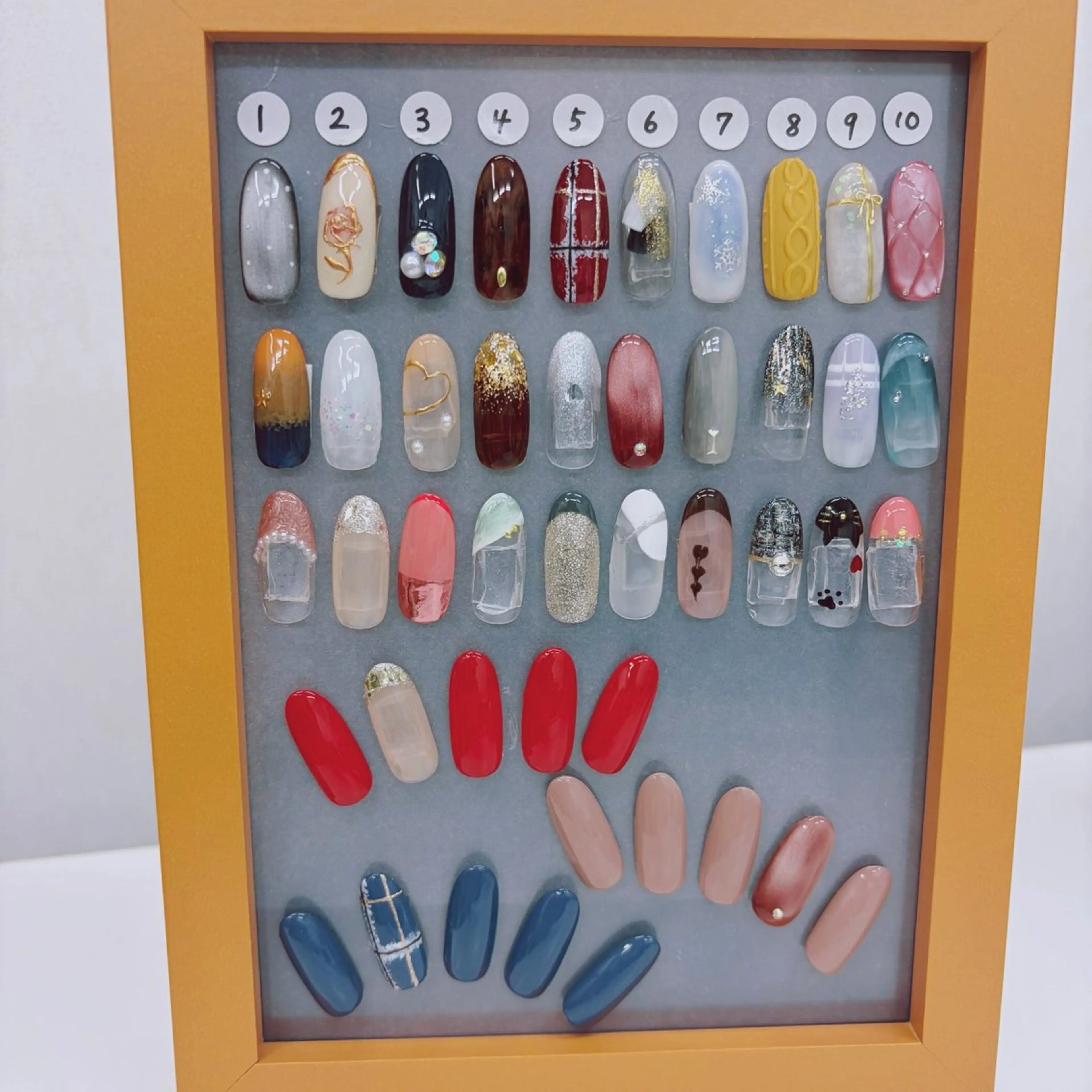 ネイル アートネイル セプトアカデミー おかだのネイルデザイン