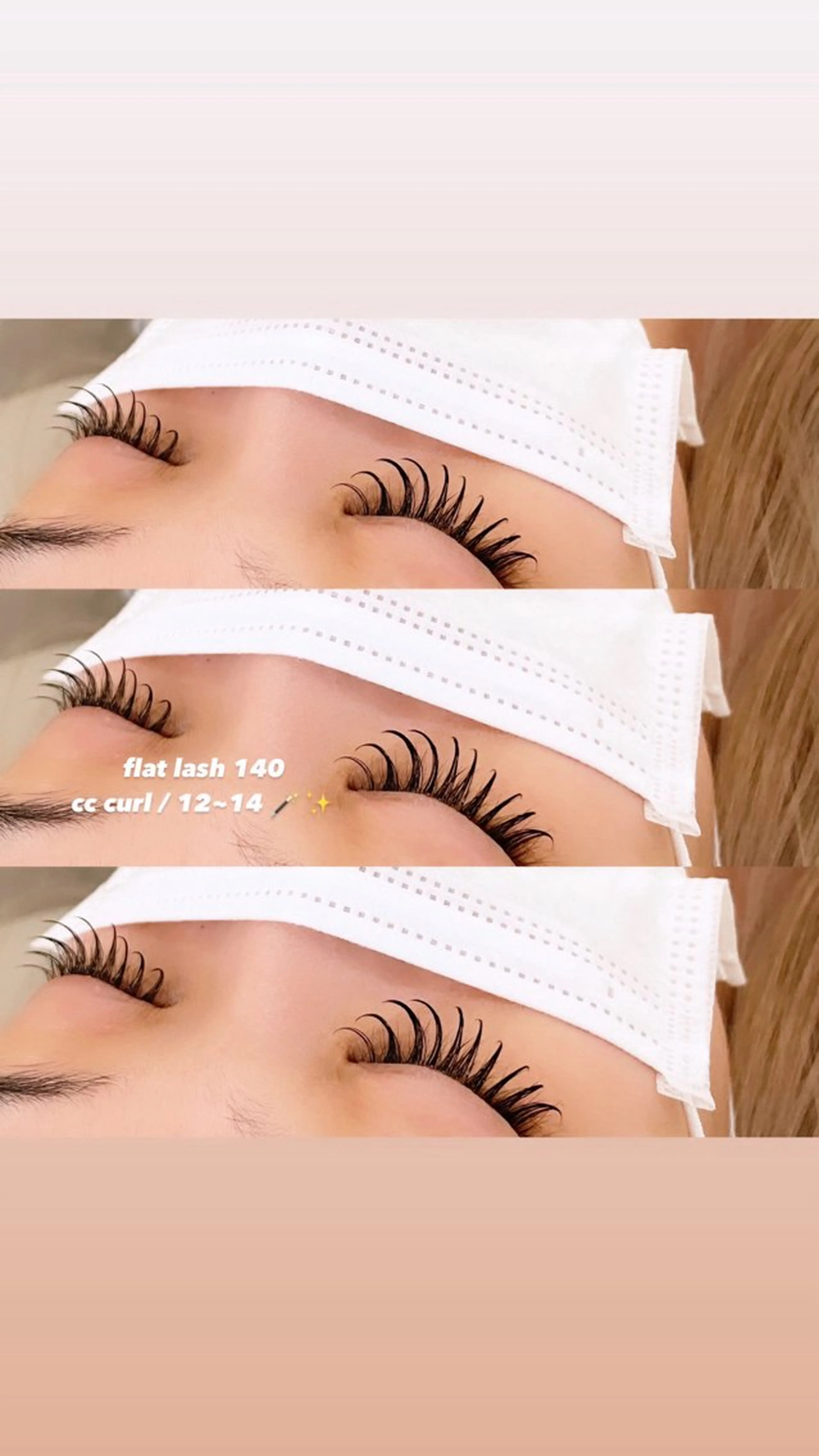 マツエク・マツパ フラットラッシュ Holus/Éden ♡ hanaのマツエク・マツパデザイン