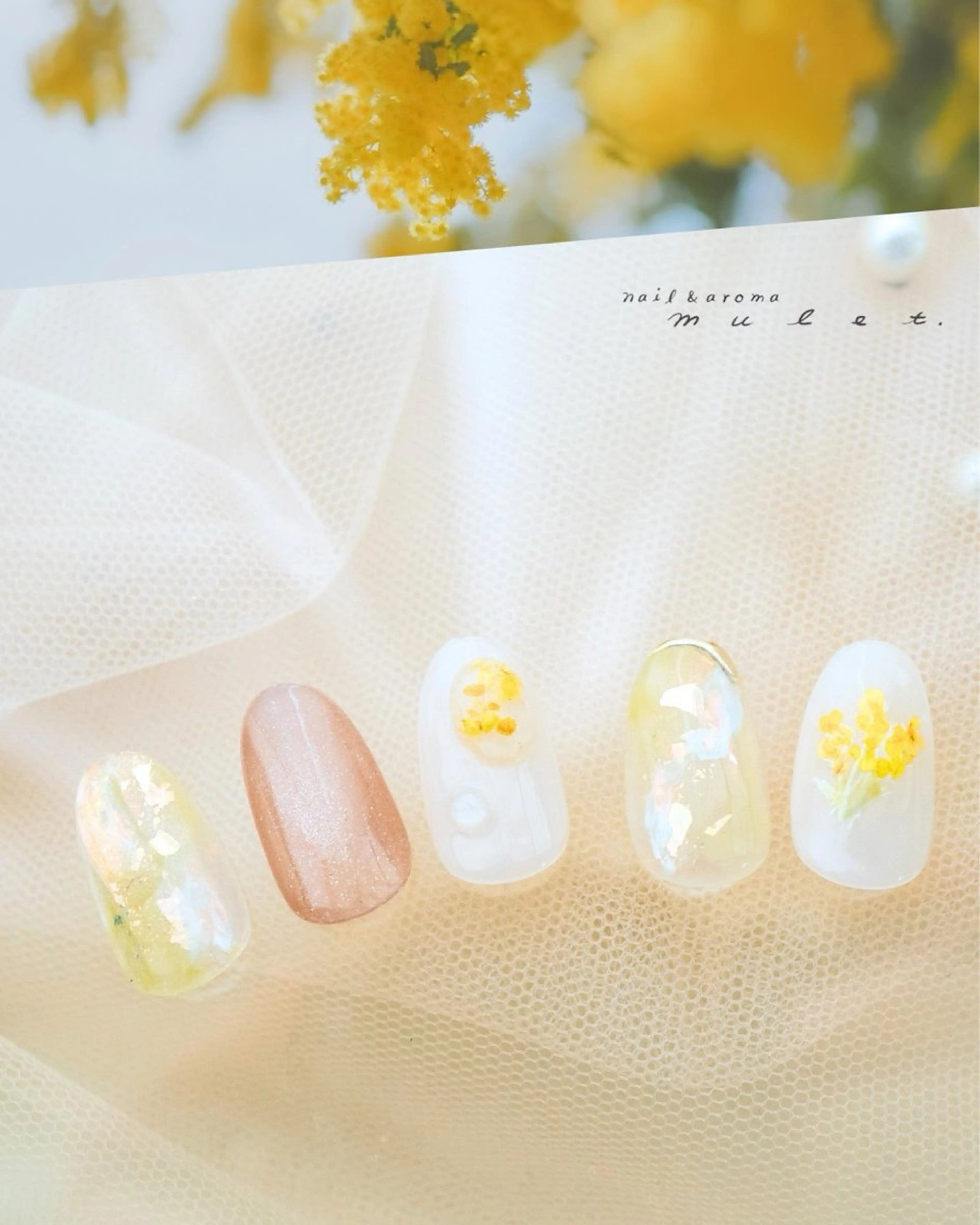 ネイル アートネイル nail&aroma mulet.のネイルデザイン