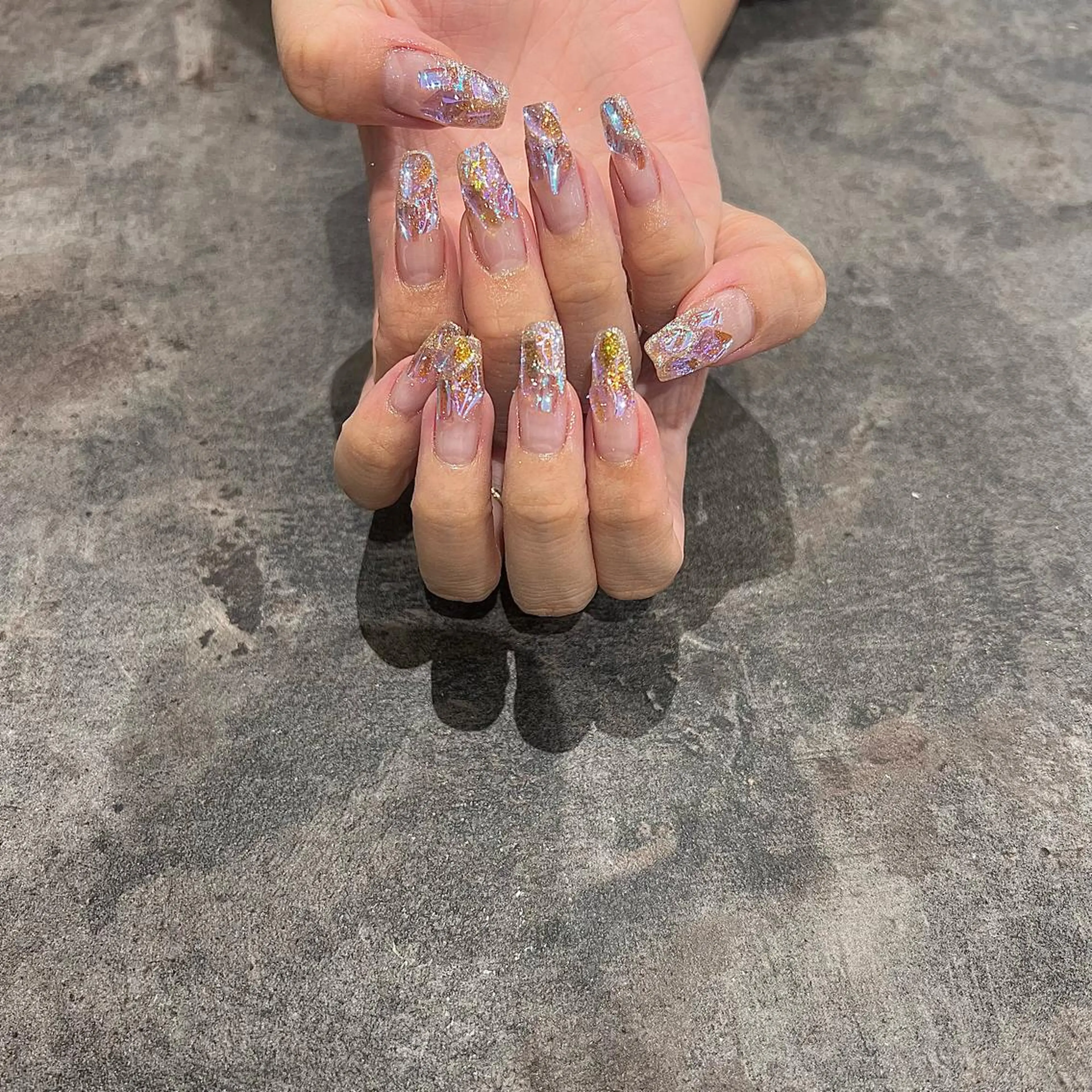 ネイル 持ち込み ハンドネイル 鶴田୨ৎmaison de NALIのネイルデザイン