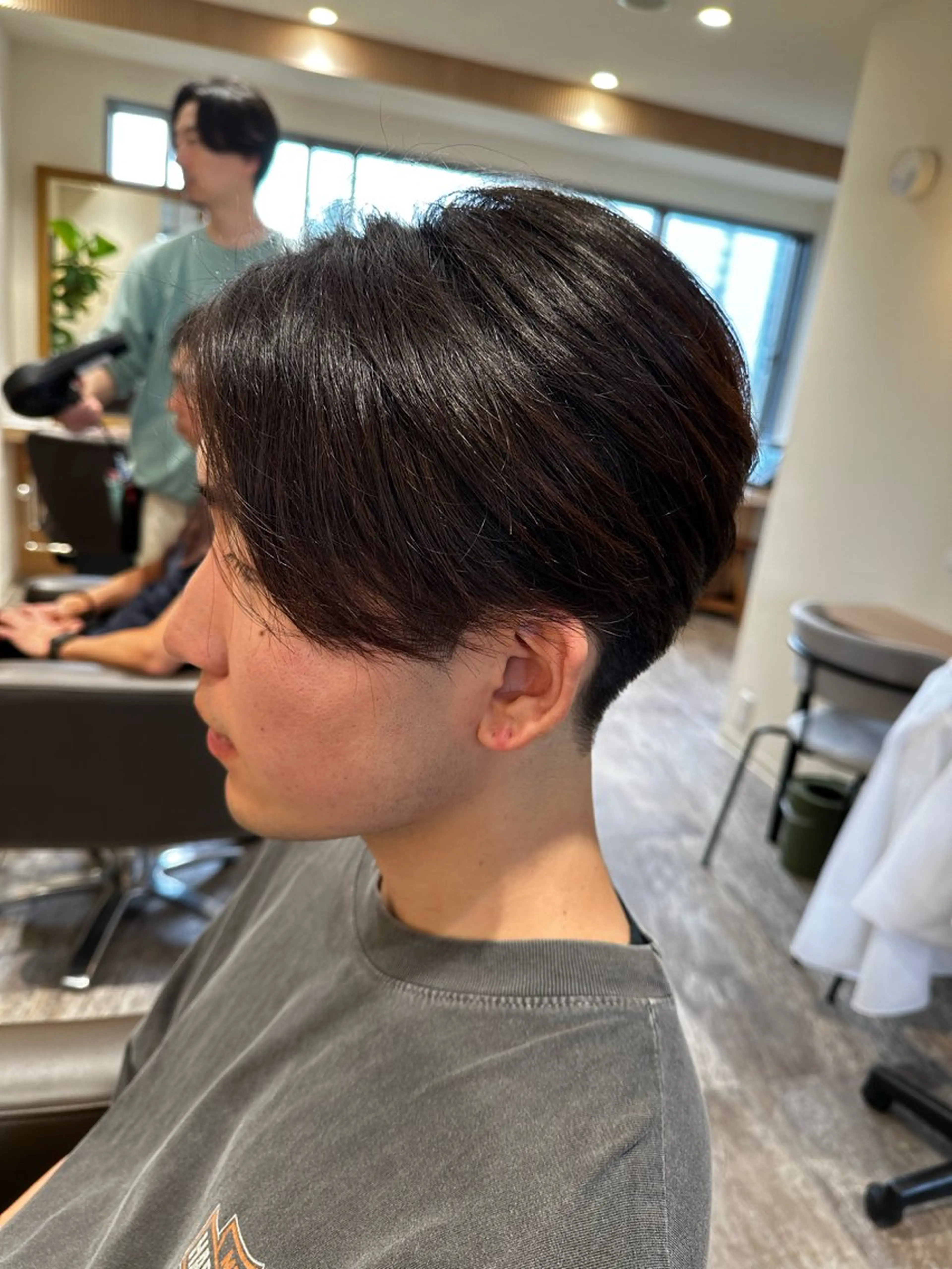 ショート パーマ メンズ センターパート メンズカット×眉毛 デザイナー⚘Nanaの眉毛・アイブロウイメージ