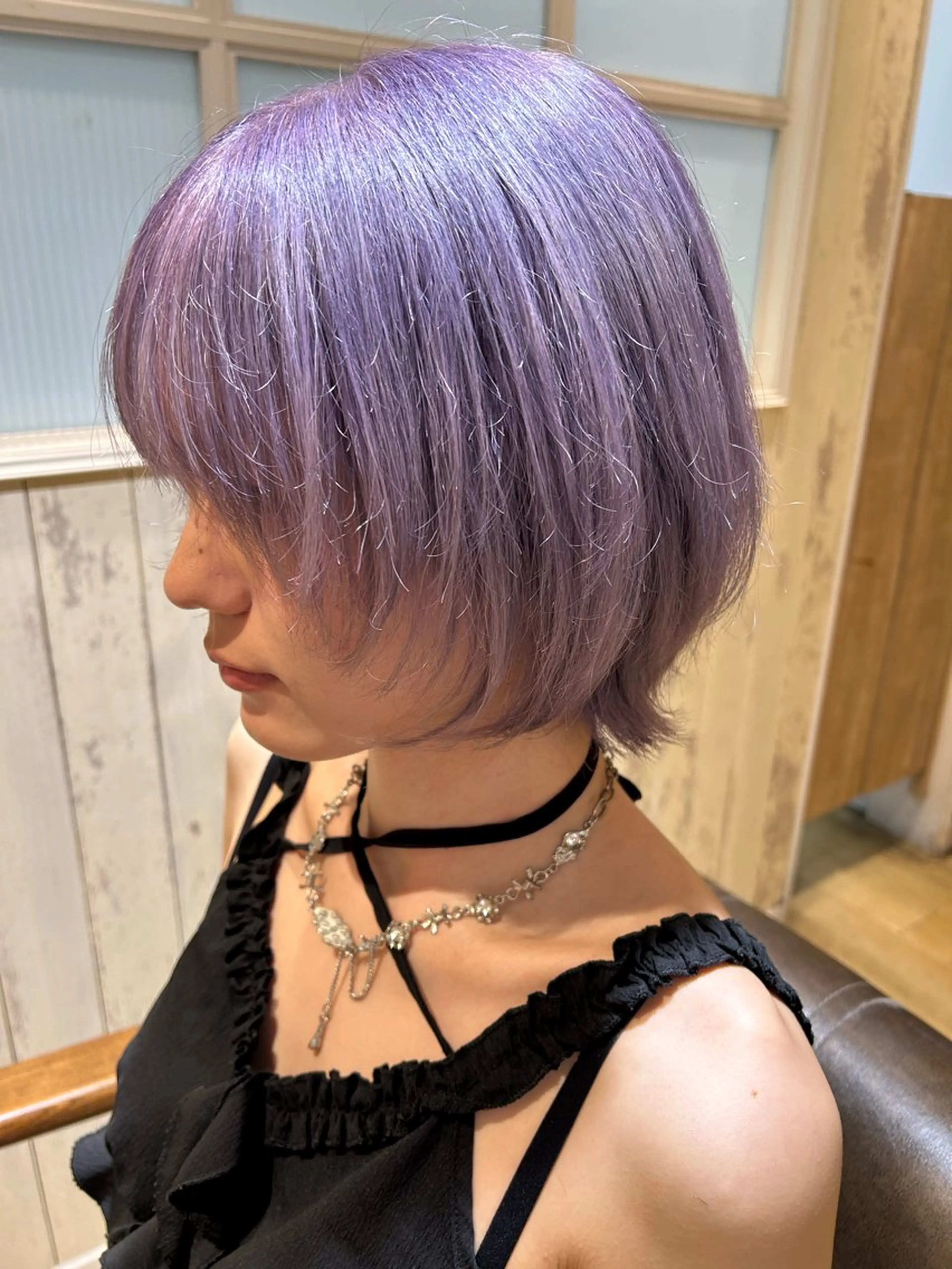ショート カラー カット ヘアカラー kawabe maikoのヘアスタイル