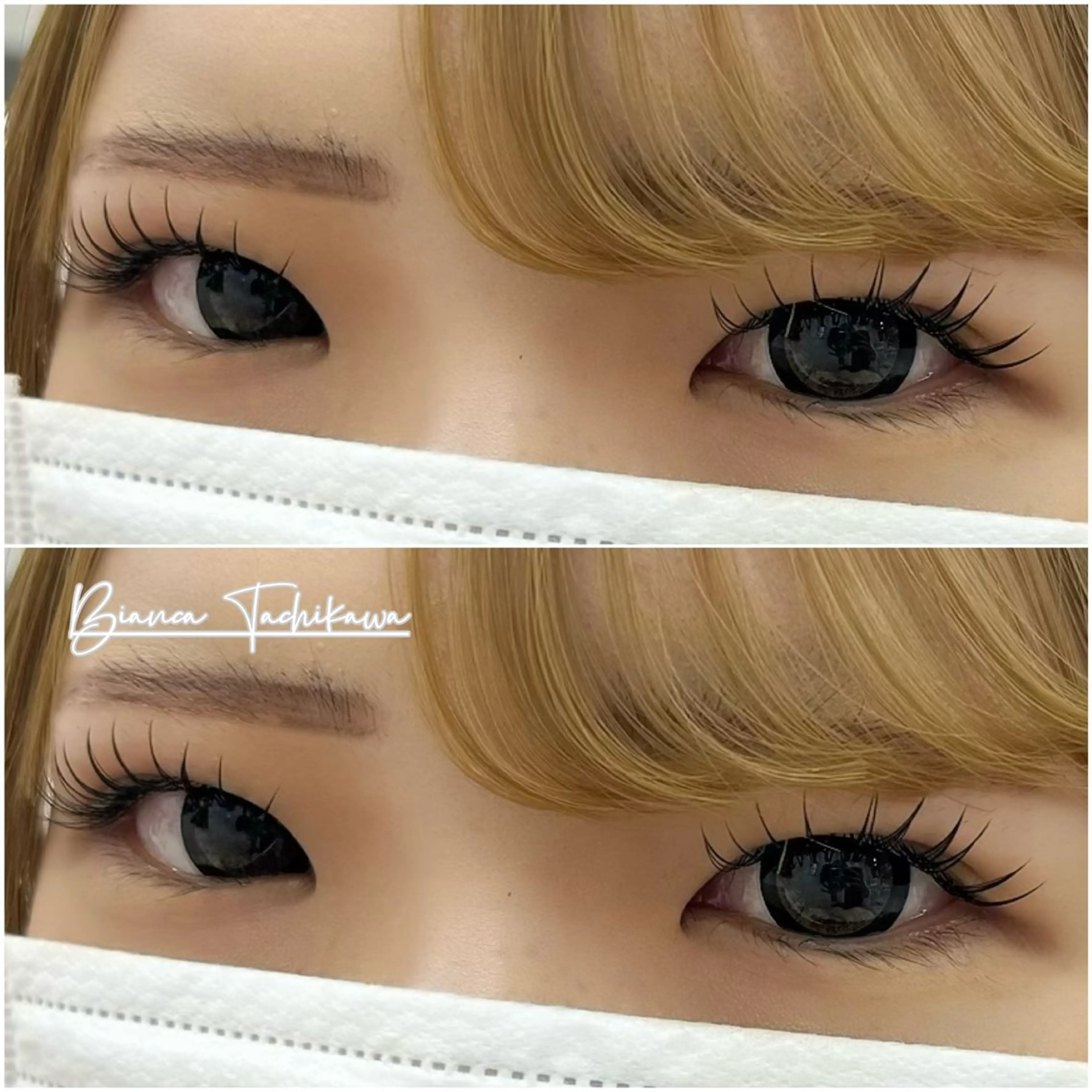 マツエク・マツパ フラットラッシュ マツエク Bianca立川店 川村のマツエク・マツパデザイン