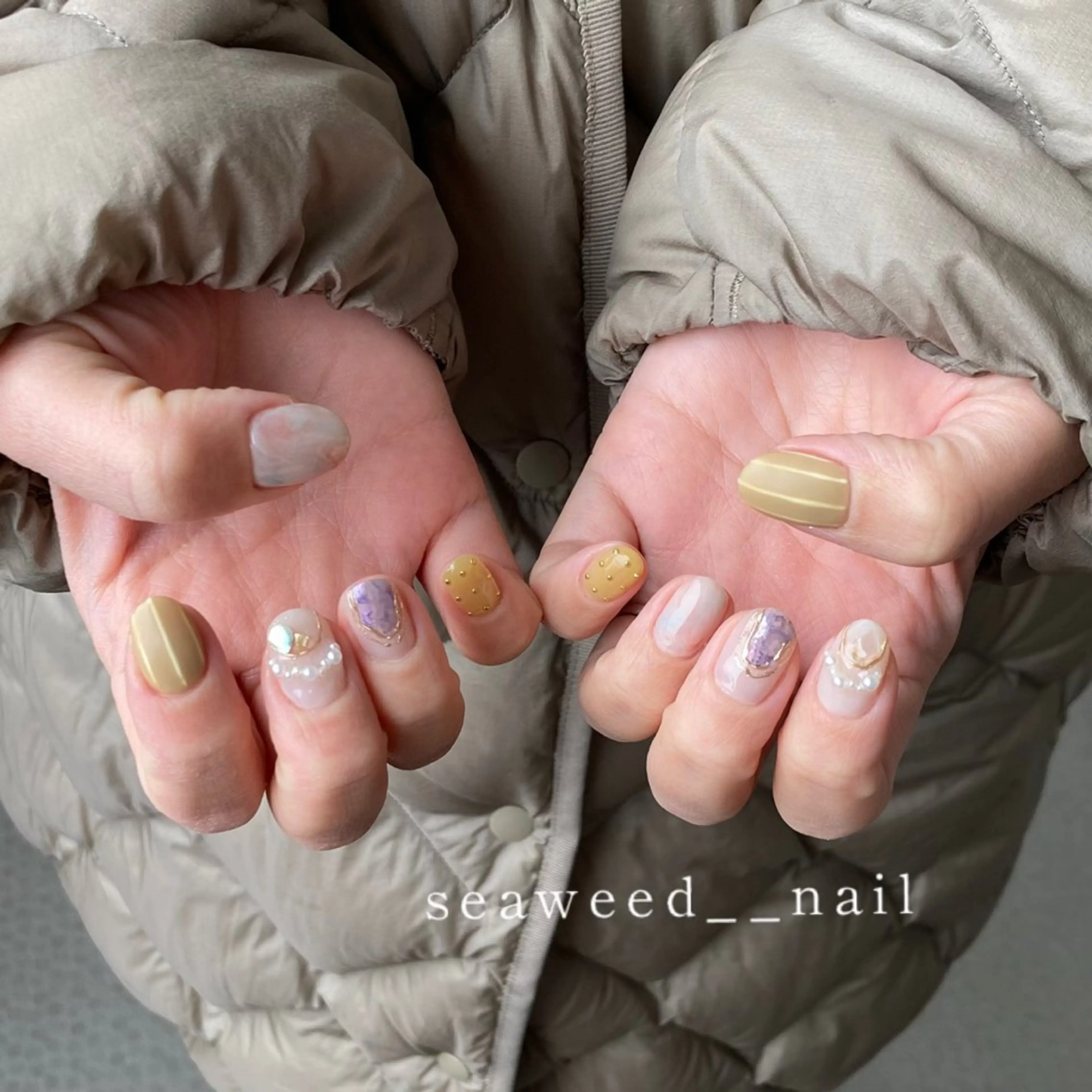 ネイル seaweed nailのネイルデザイン