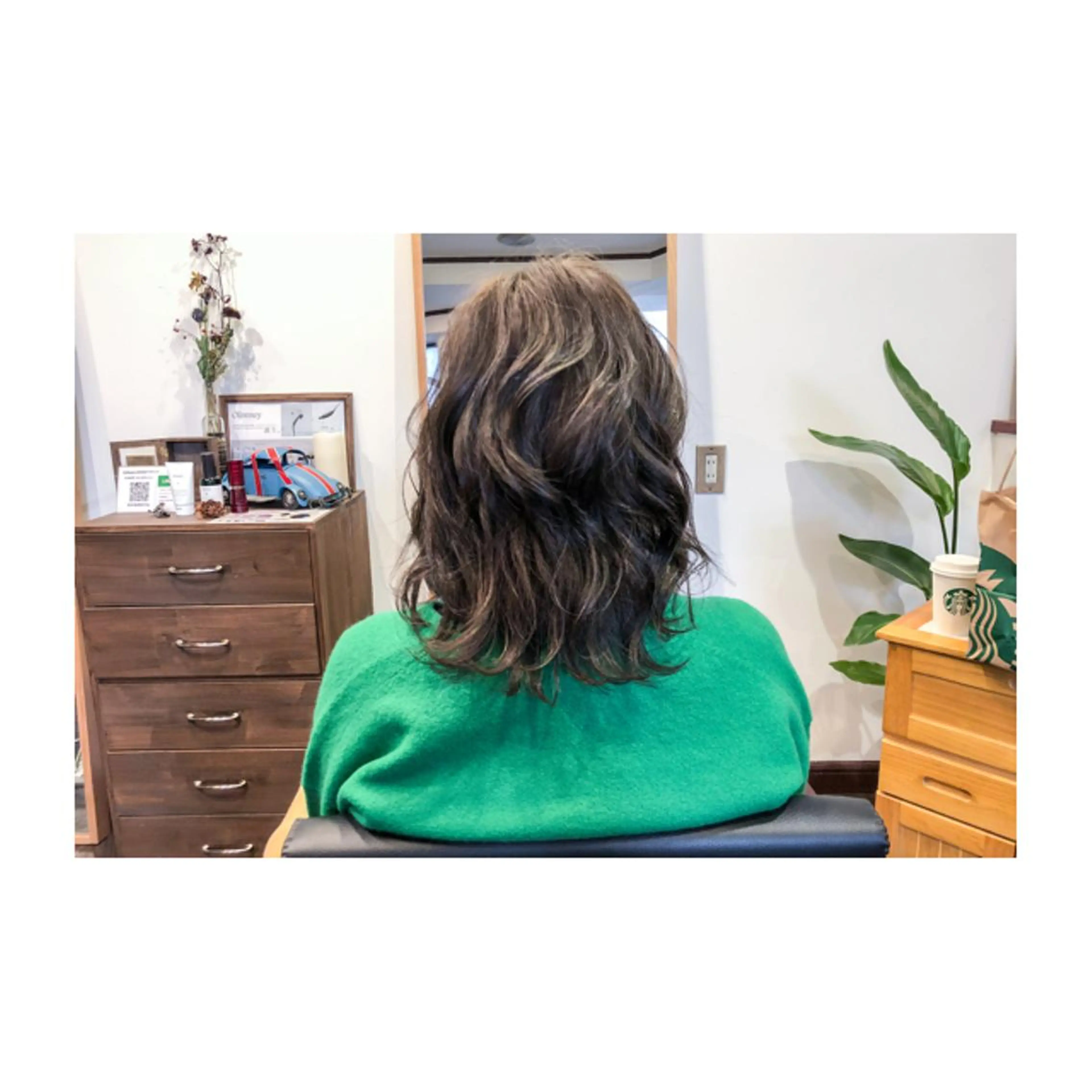 ミディアム カラー HAIRsalon BONDS所属・山本 佳裕のヘアスタイル