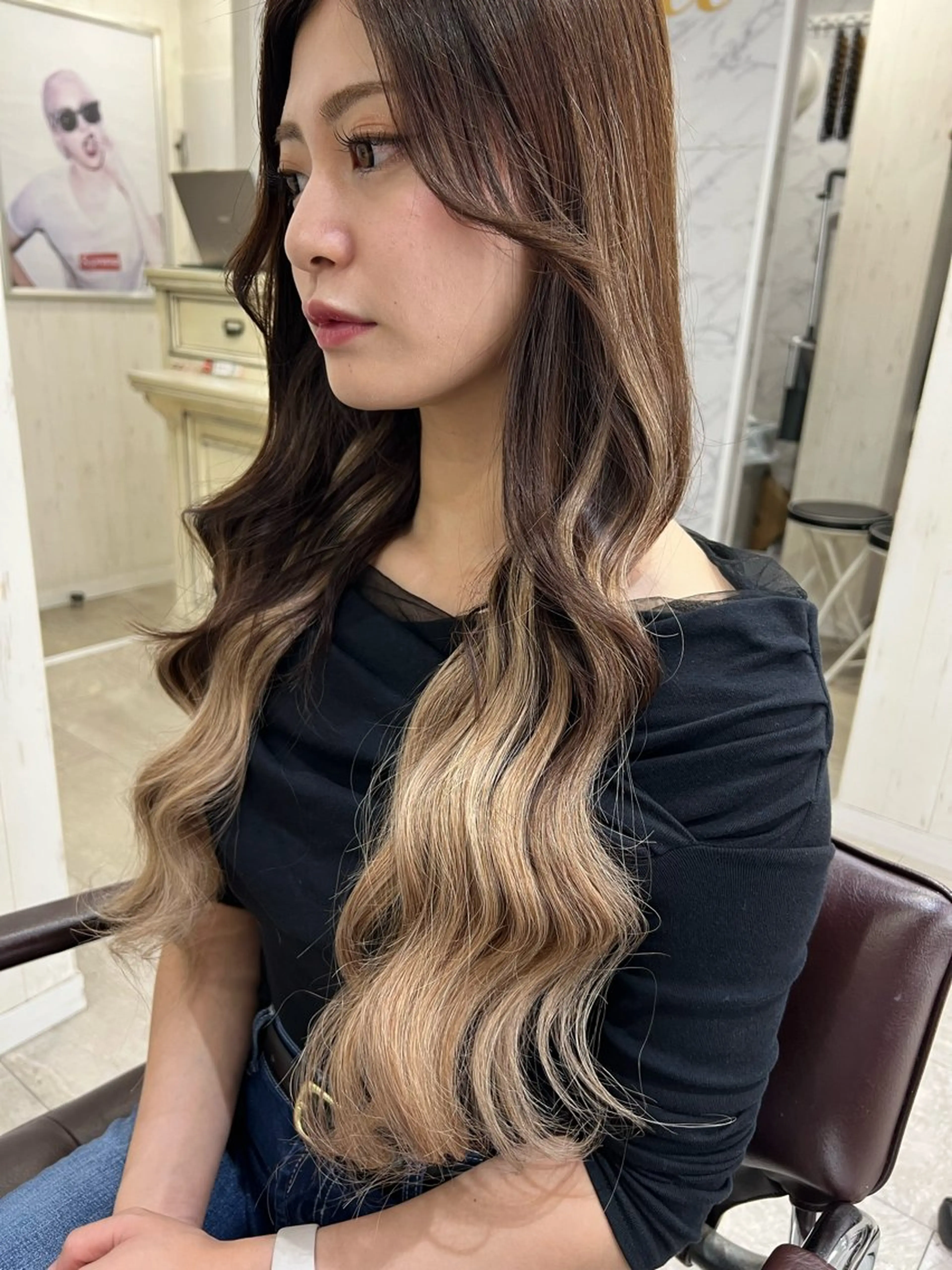 ロング カラー 心斎橋/エクステ /SEIYAのヘアスタイル
