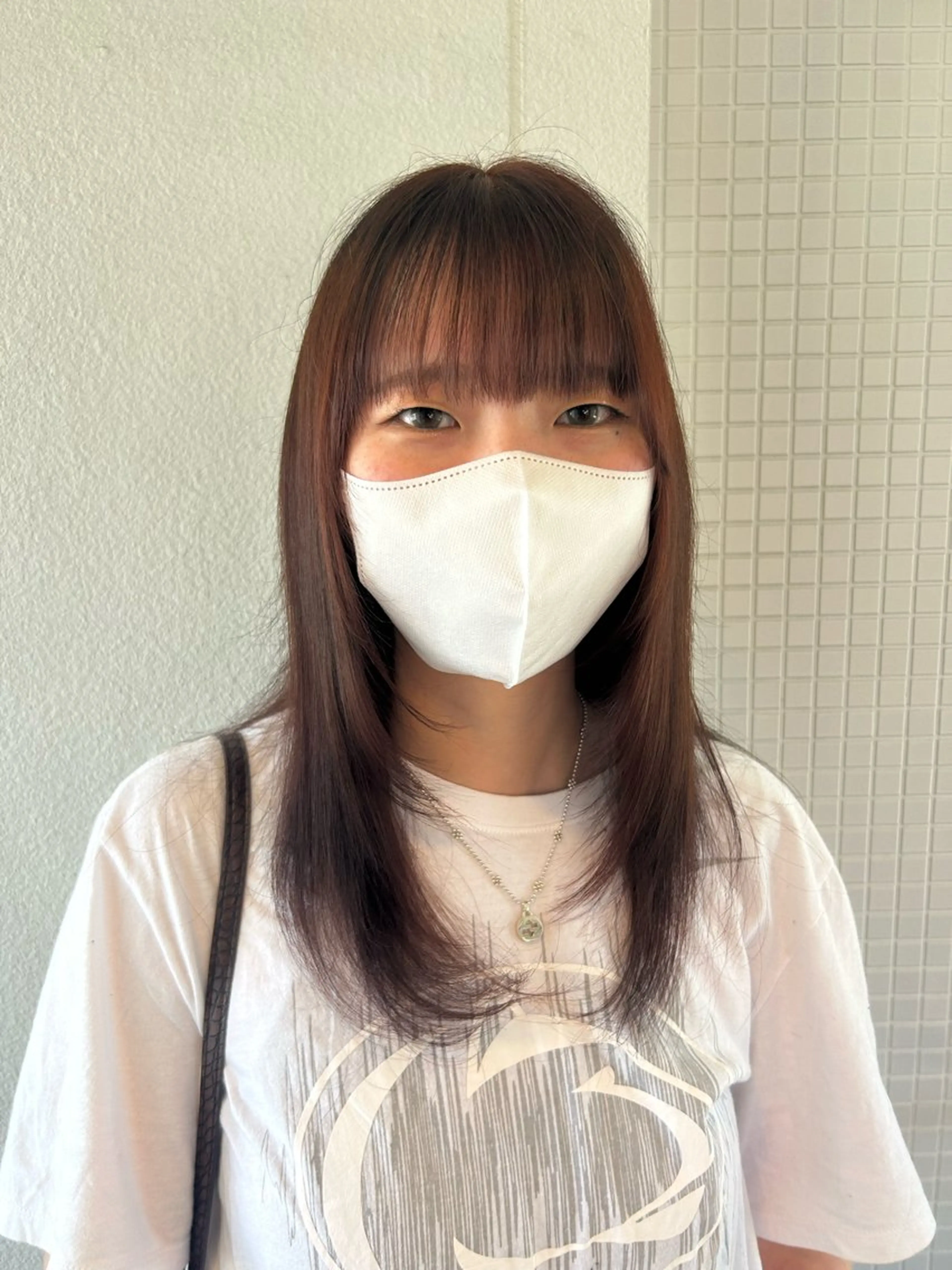 ロング 中本 日葵梨のヘアスタイル