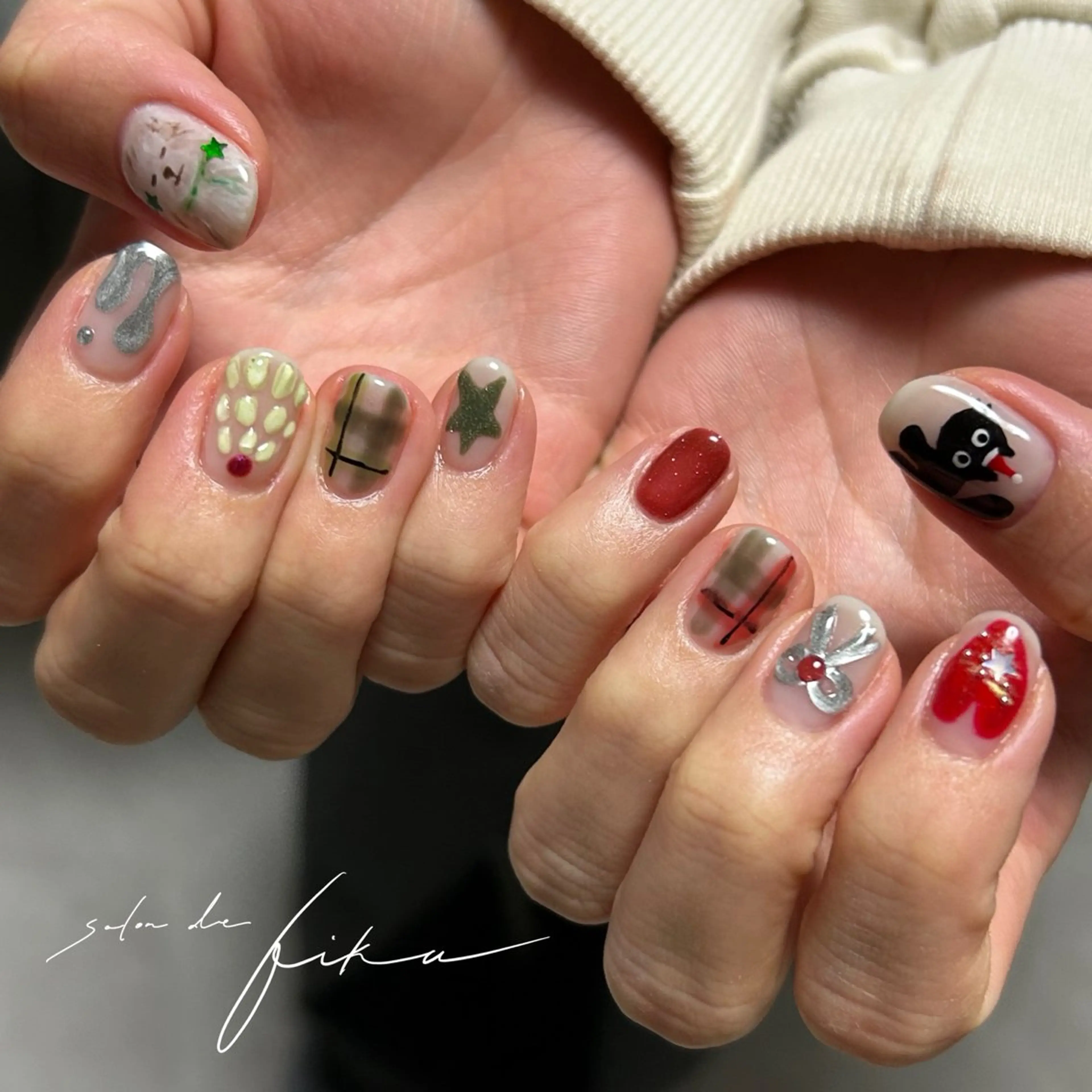 ネイル Rio 𓍼のネイルデザイン