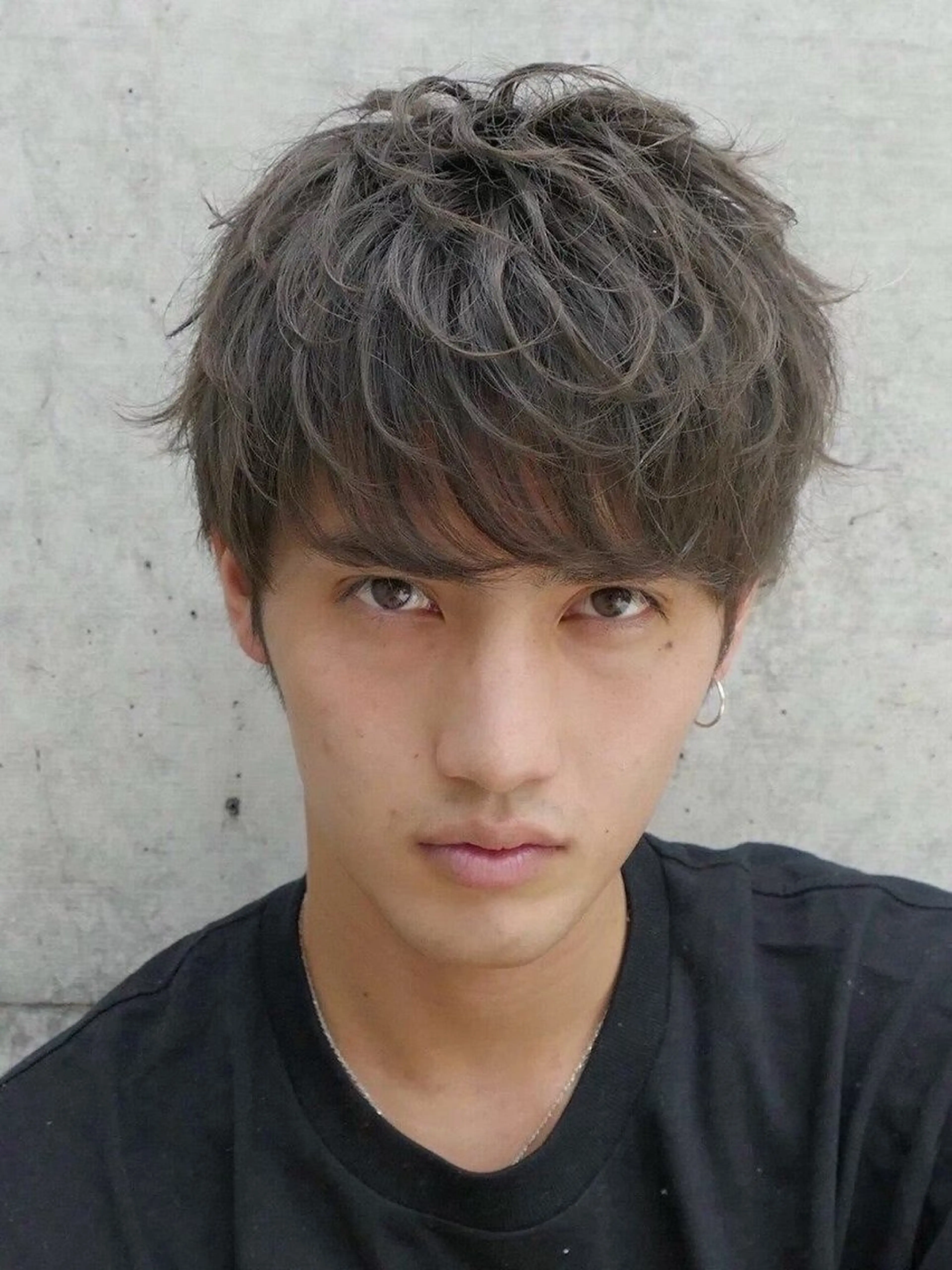 ショート カラー パーマ メンズ RETOUCH by fifth 銀座店所属・似合わせカット /fifth富樫倭のヘアスタイル