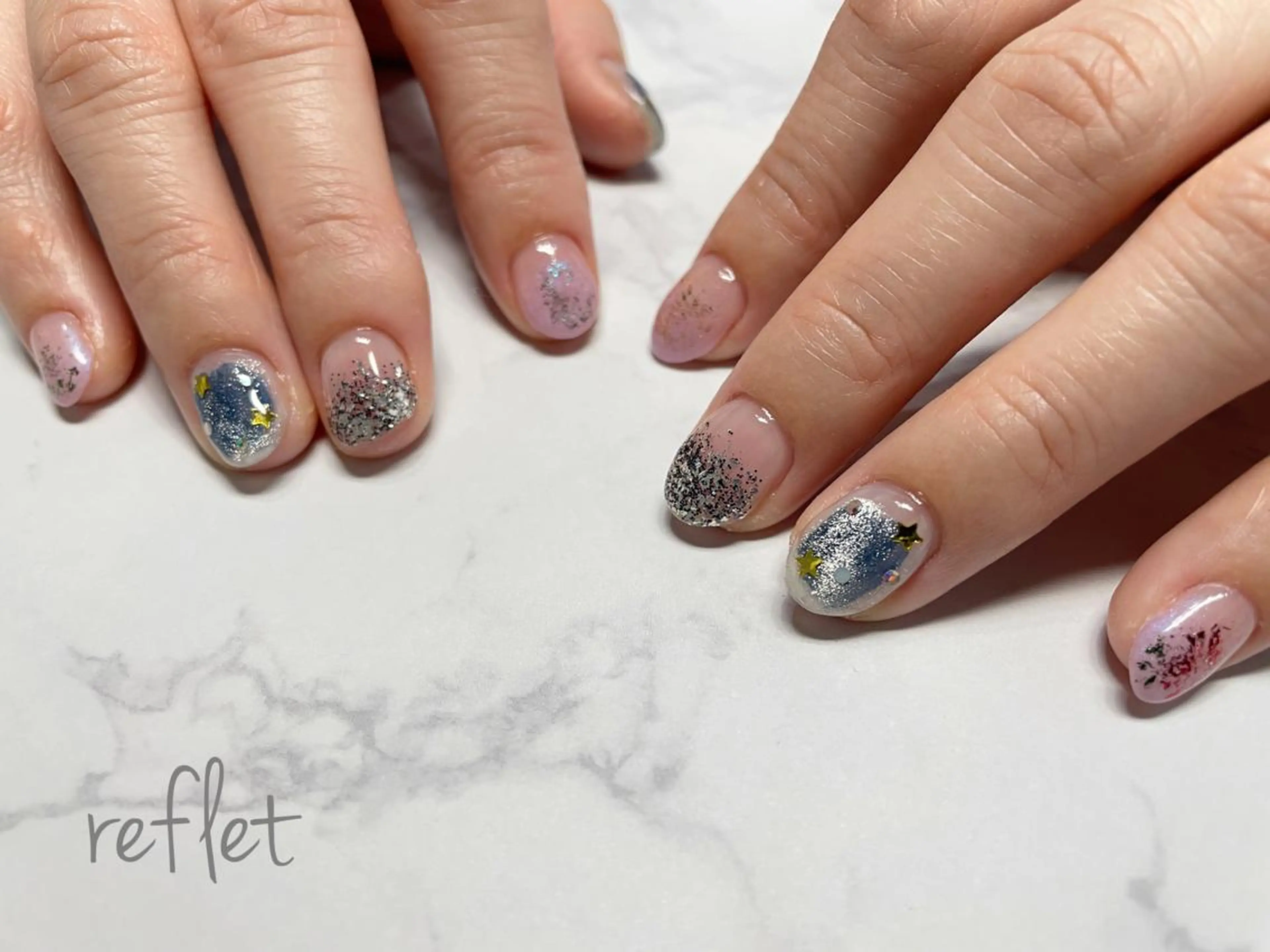 ネイル ハンドネイル reflet nailのネイルデザイン