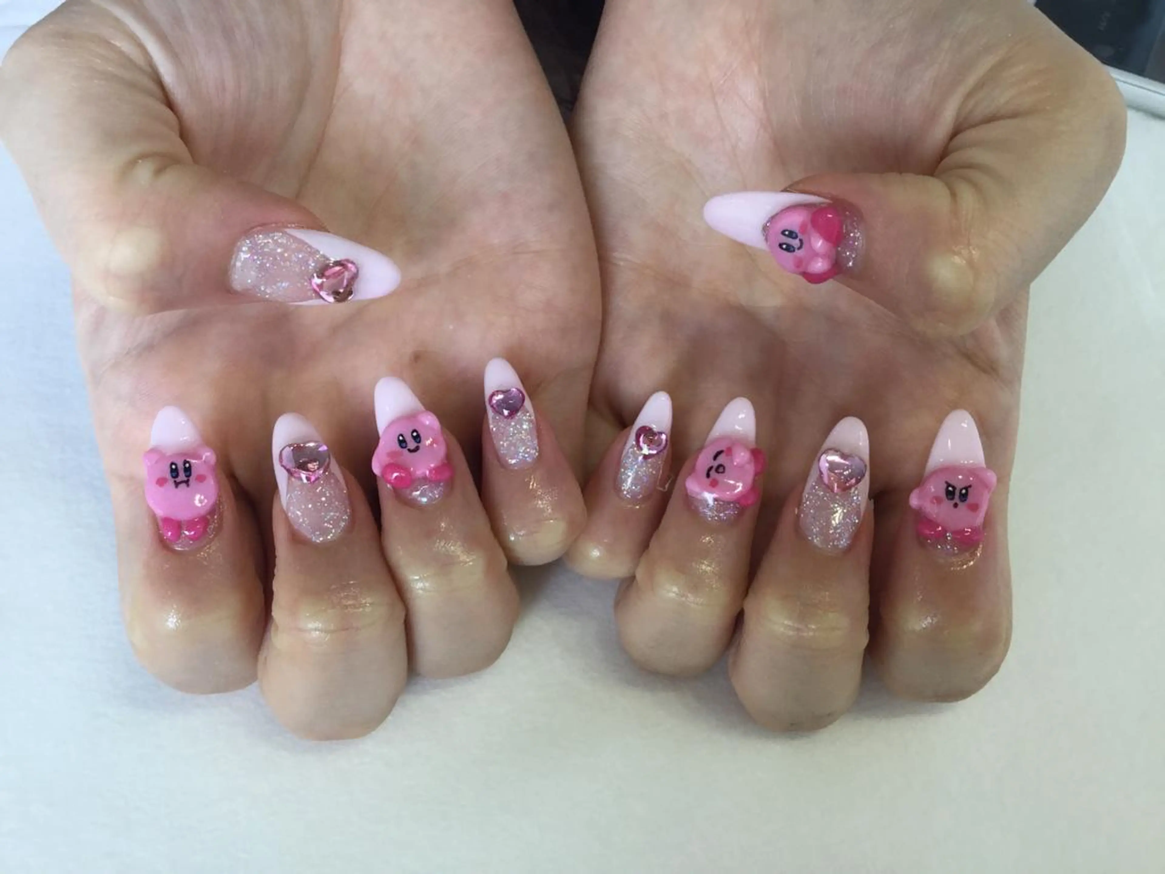 ネイル 💎🐰 saki. m 🐰💎のネイルデザイン