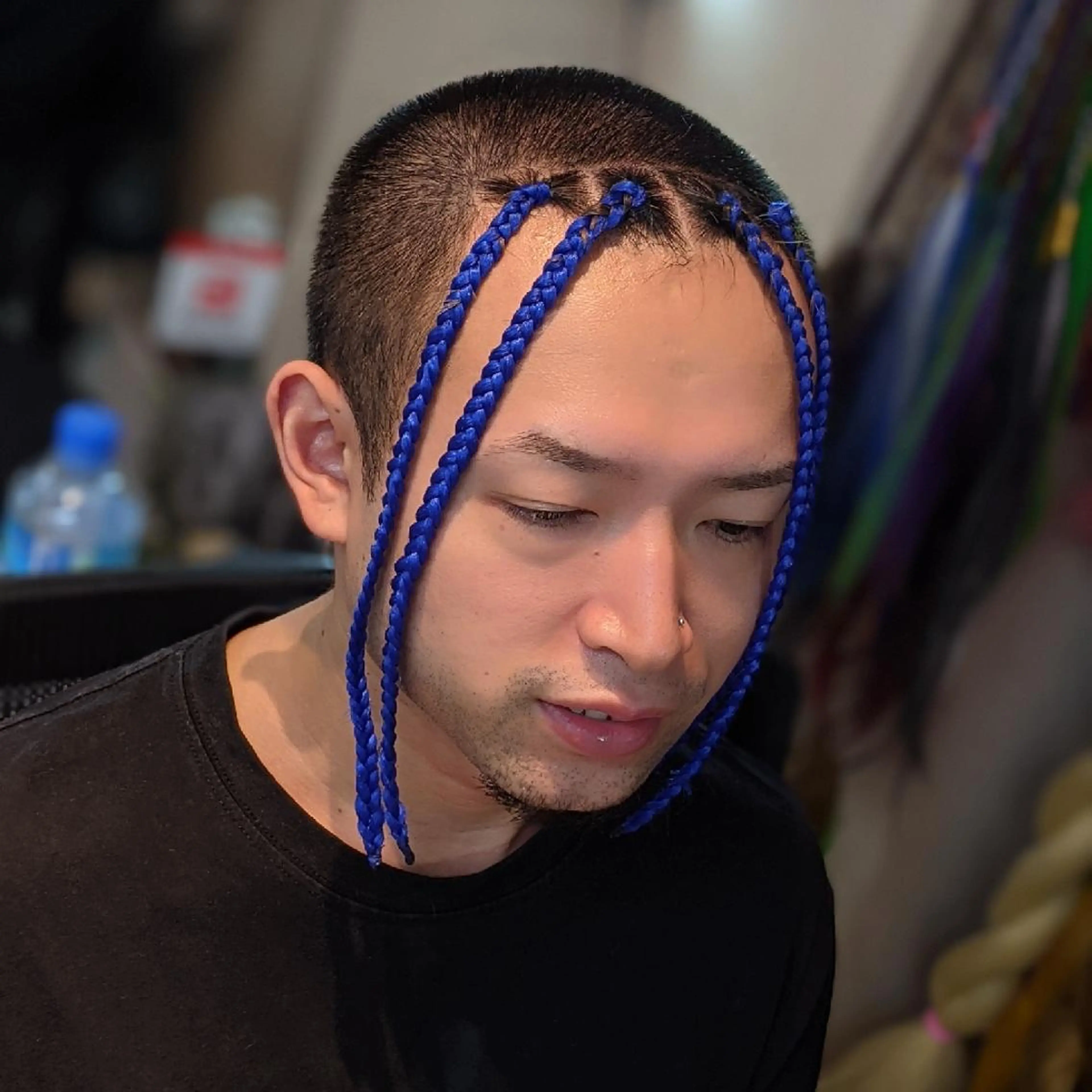 メンズ ヘアアレンジ エクステ scamp ★のヘアスタイル