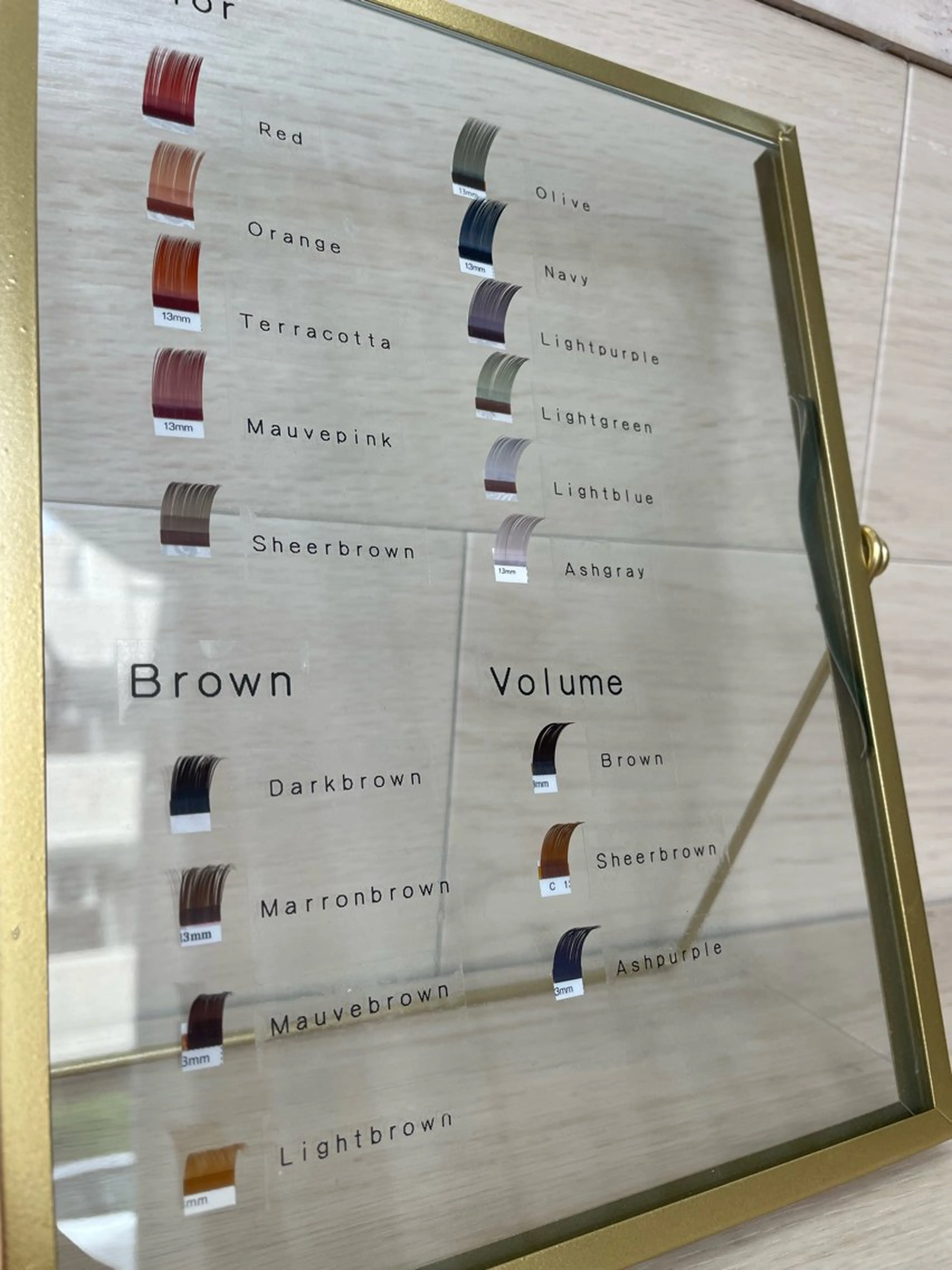 マツエク・マツパ Hipahipa SAKIのマツエク・マツパデザイン