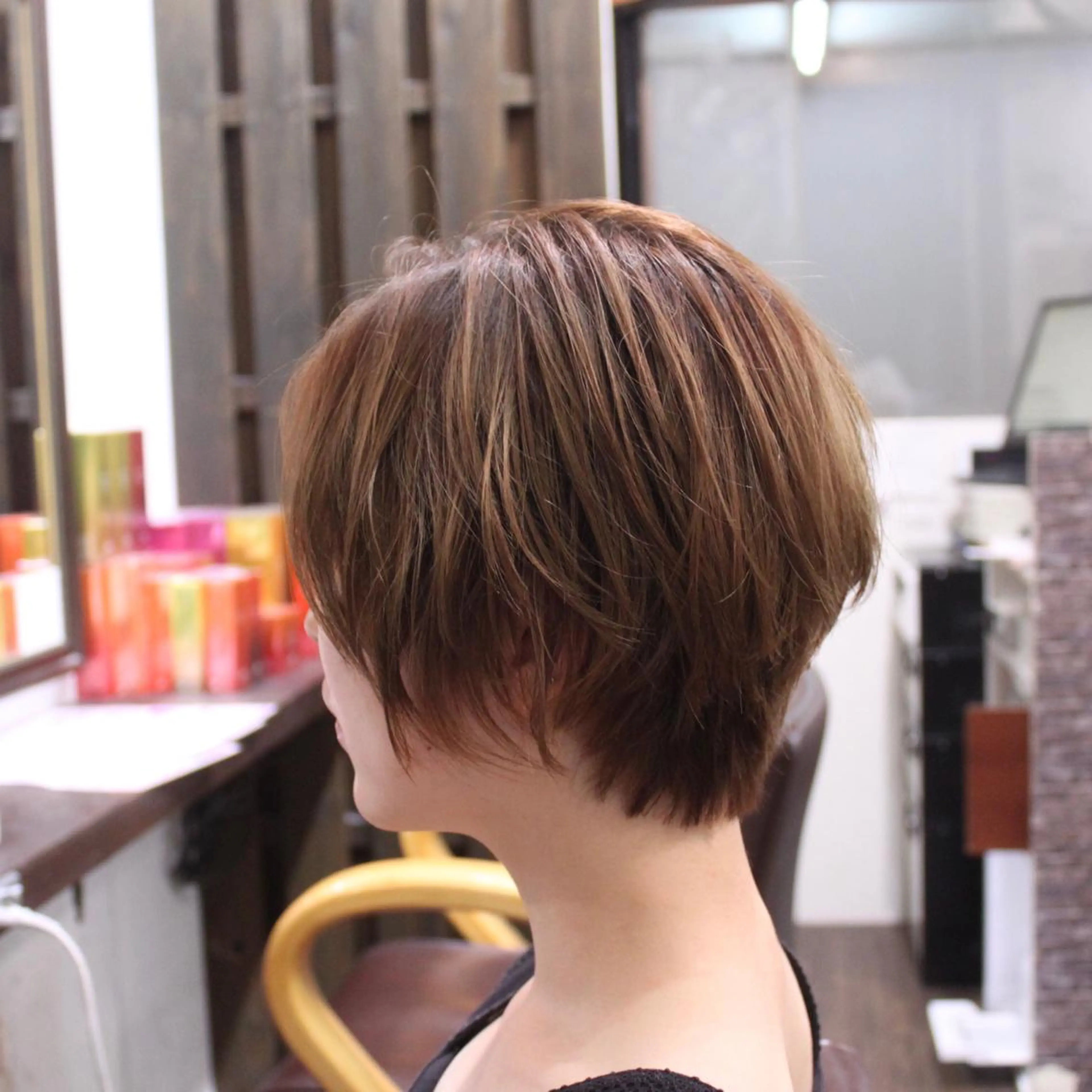 ショート カラー ショートボブ ボブ ショートヘア カット パーマ トリートメント ✨U-topia渡邉 大樹【公認資格有】✨のヘアスタイル