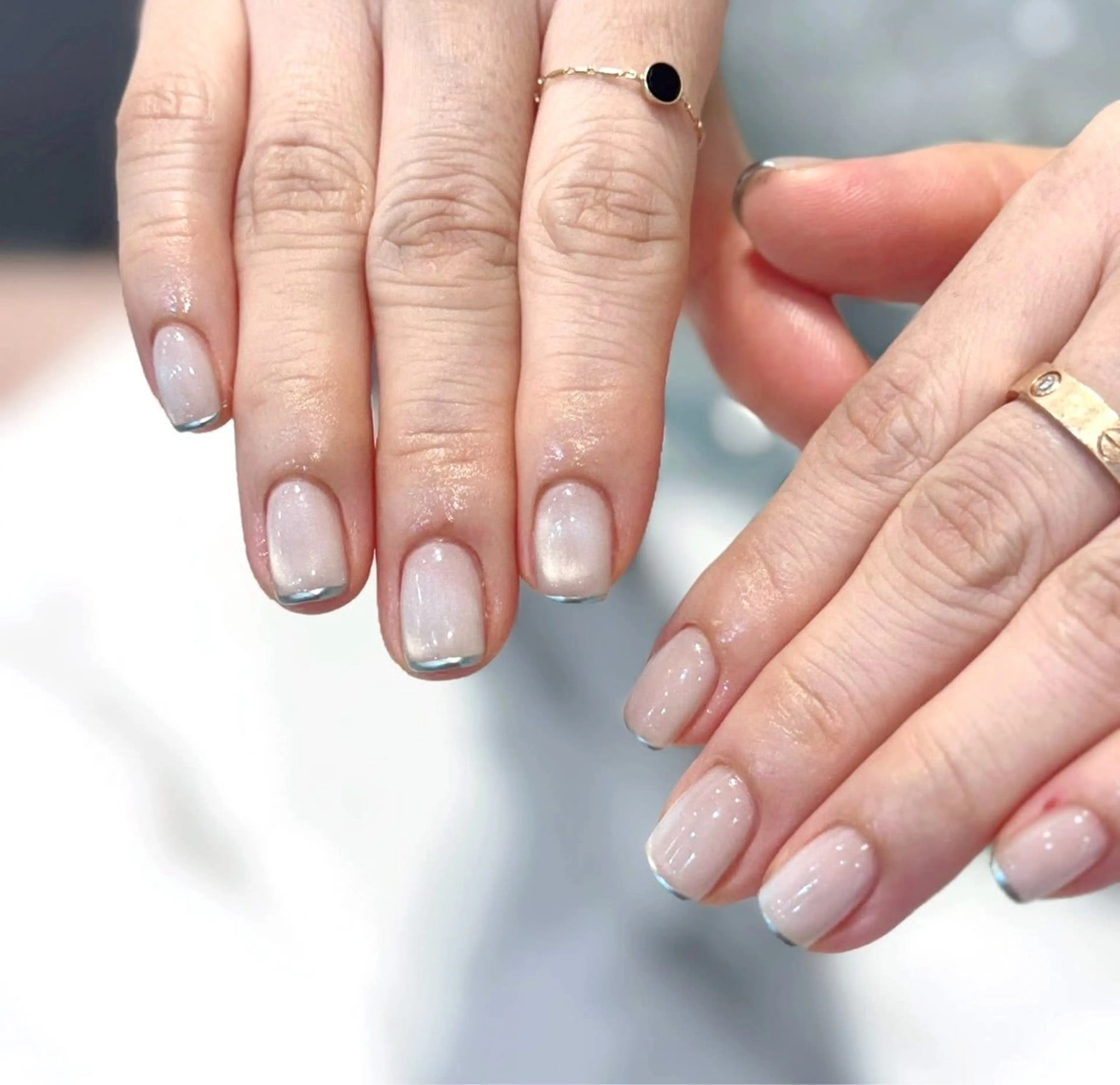 ネイル アートネイル 成人式 ジェルネイル ニュアンスネイル ネイルチップ Kora Nailのネイルデザイン