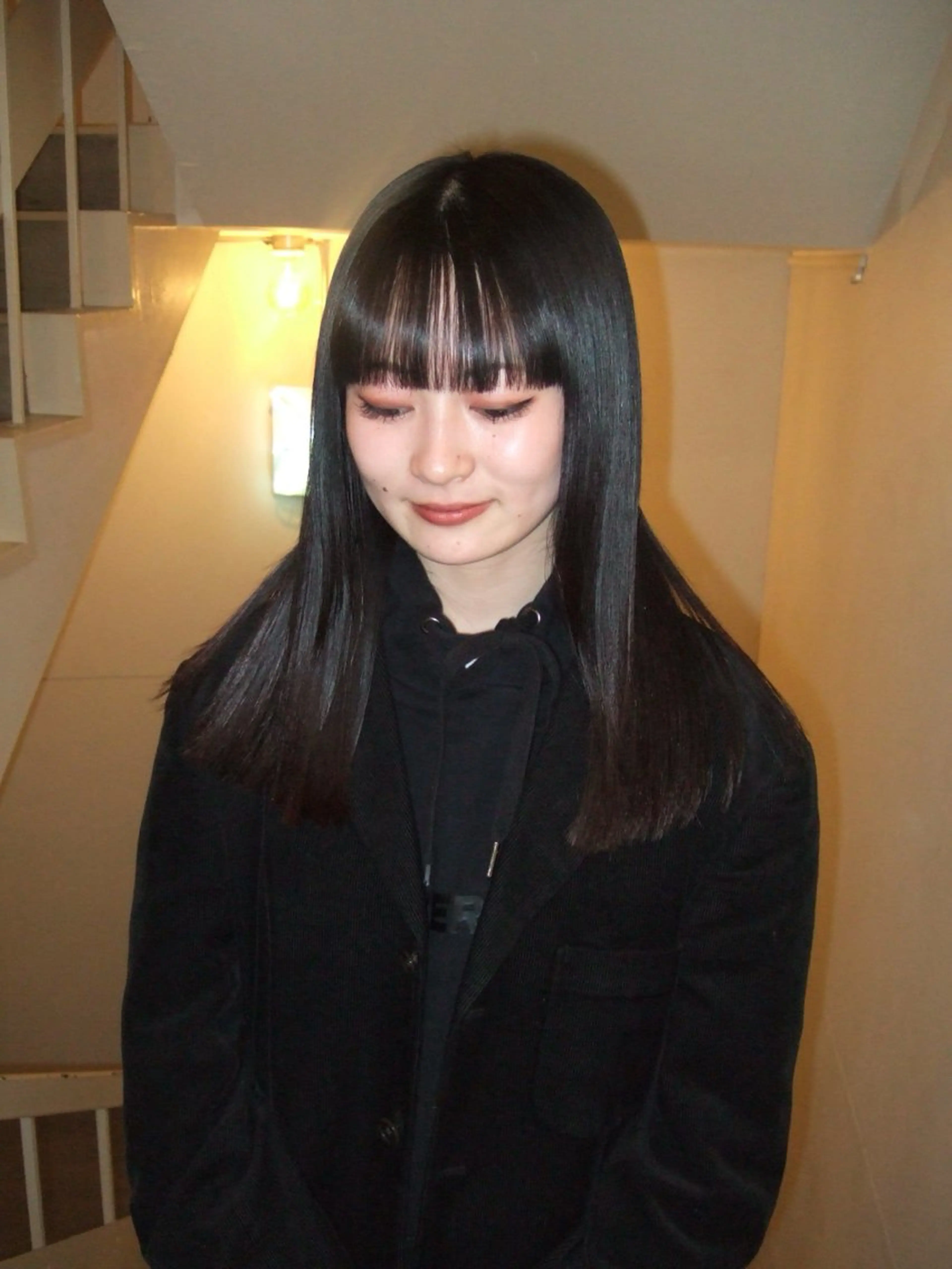 セミロング カラー GO TO DAY SHAIRE SALON SHIBUYA SOL所属・SHIBUYA🗼 HAYASAKAのヘアスタイル